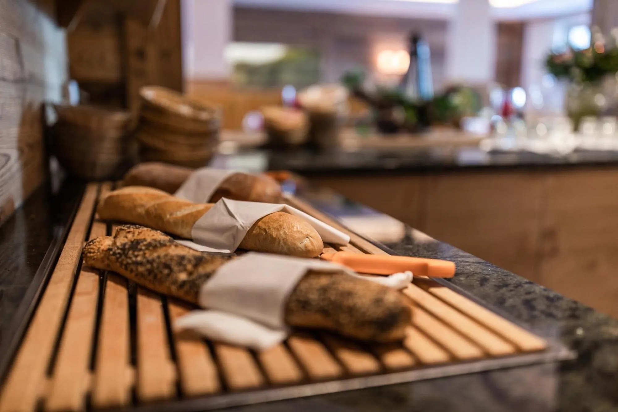 Breakfast in Hotel Alpenland