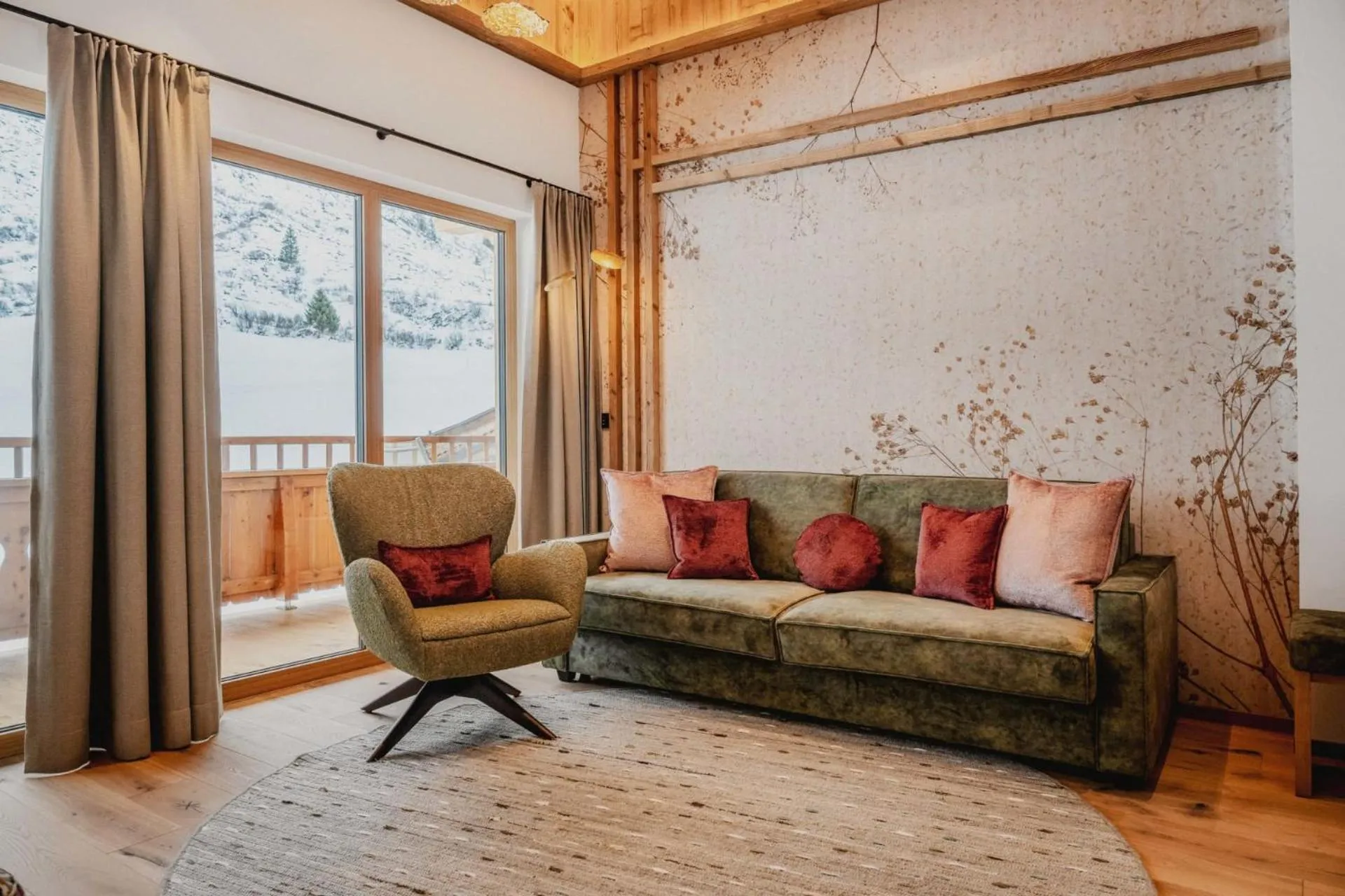 Living room in Alpenromantik-Hotel Wirlerhof