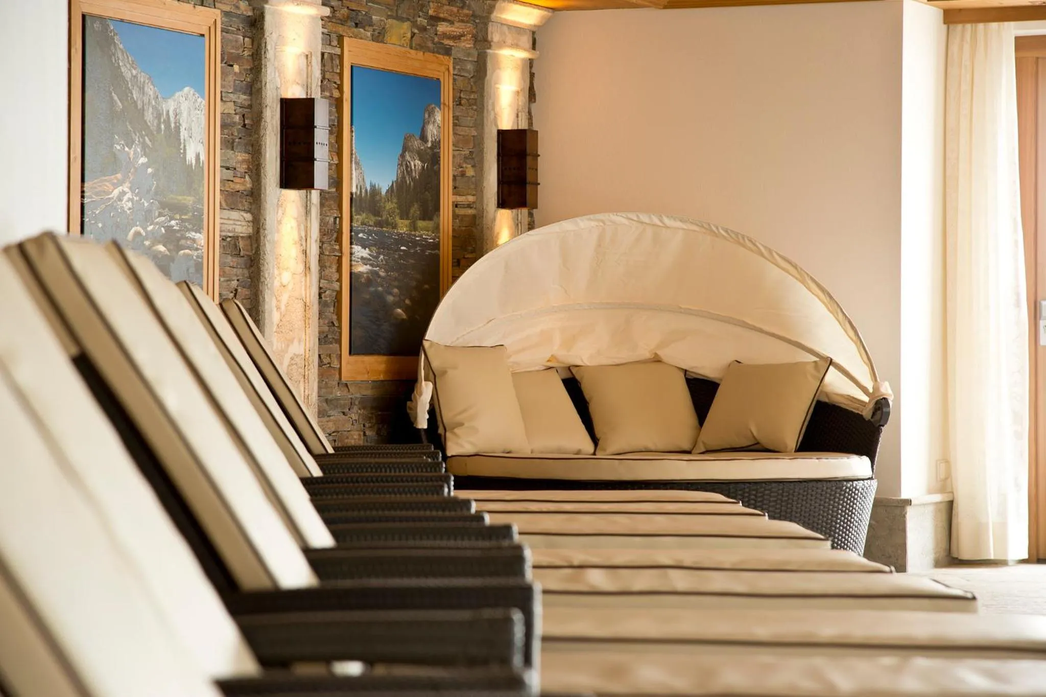 Spa and wellness centre/facilities in Alpenresort Fluchthorn