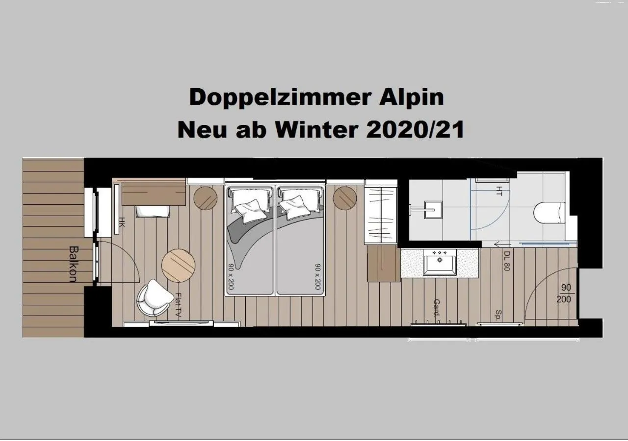 Decorative detail in Alpenresort Fluchthorn