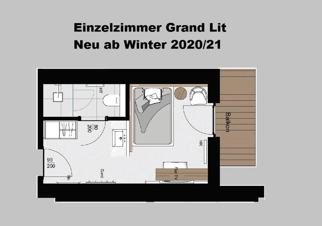 Decorative detail in Alpenresort Fluchthorn