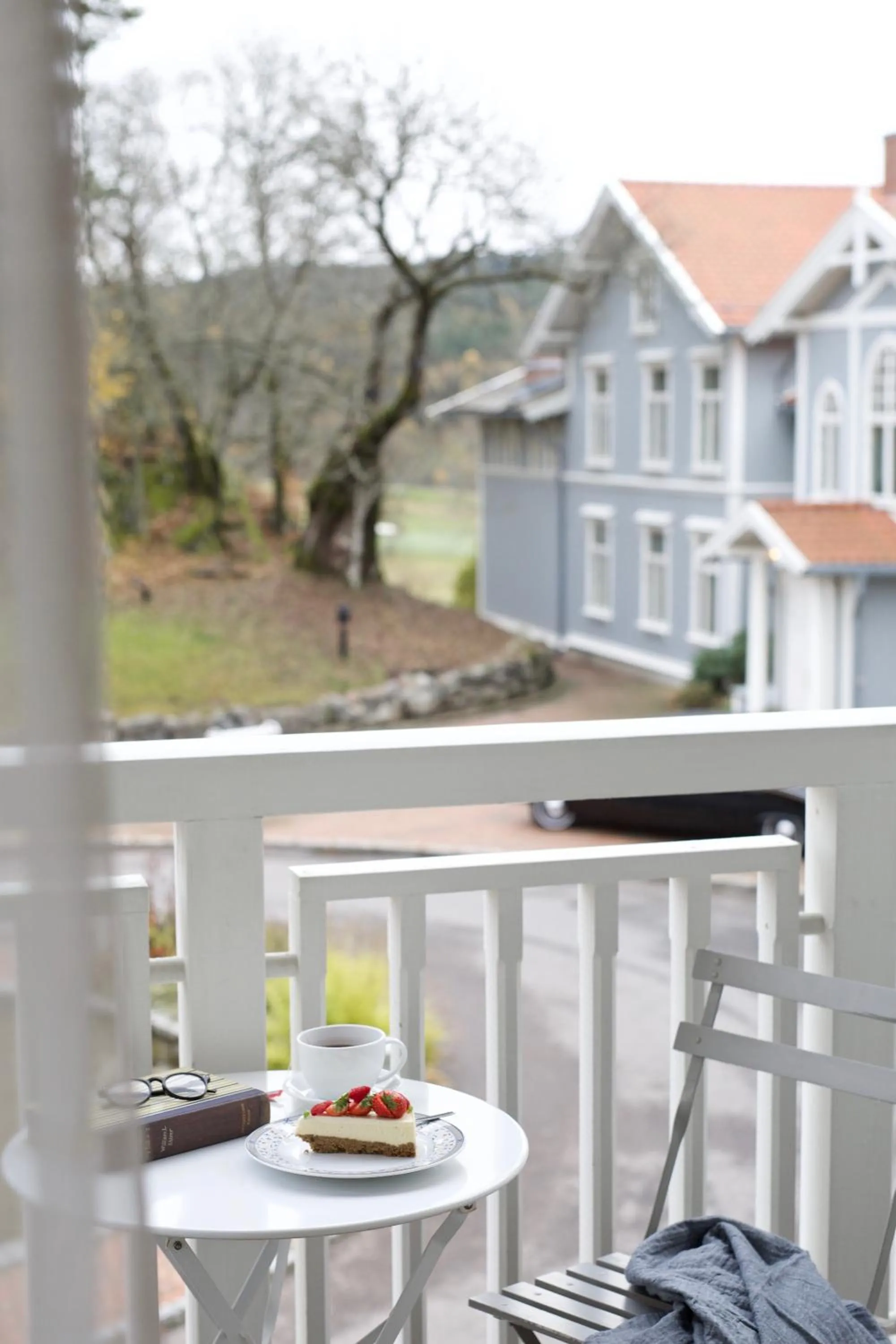 Balcony/Terrace in Losby Gods Manor
