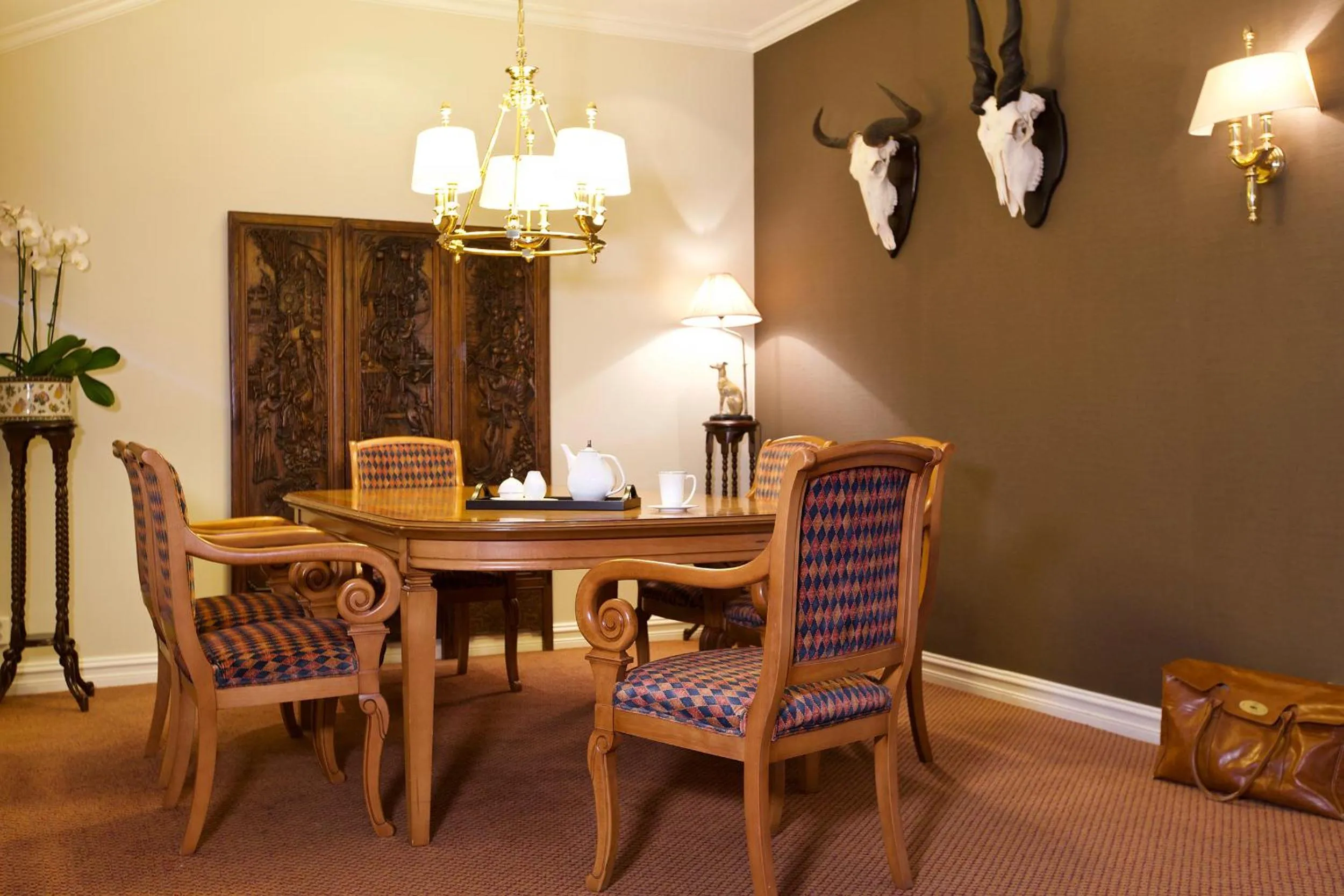 Living room in Losby Gods Manor