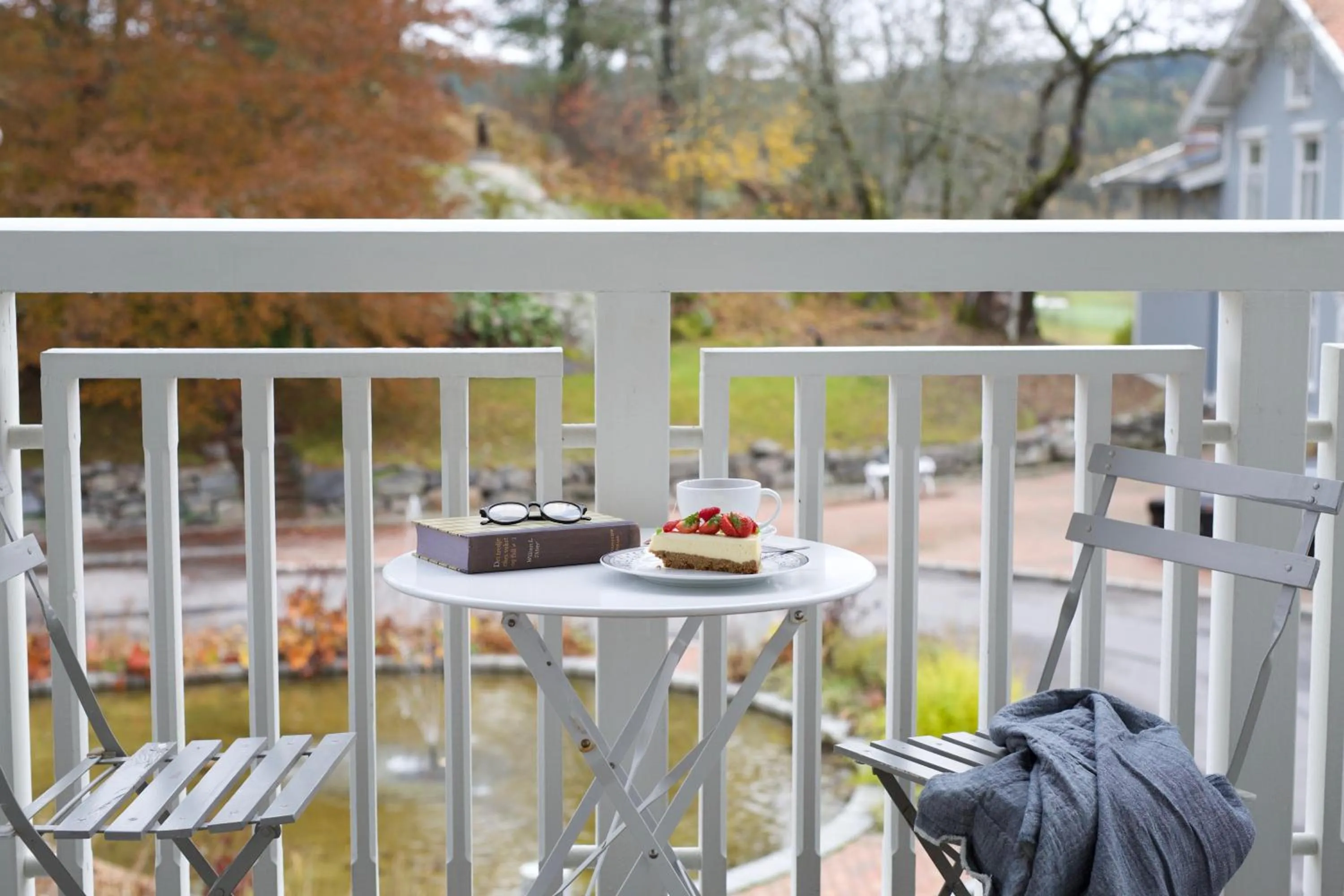 Balcony/Terrace in Losby Gods Manor