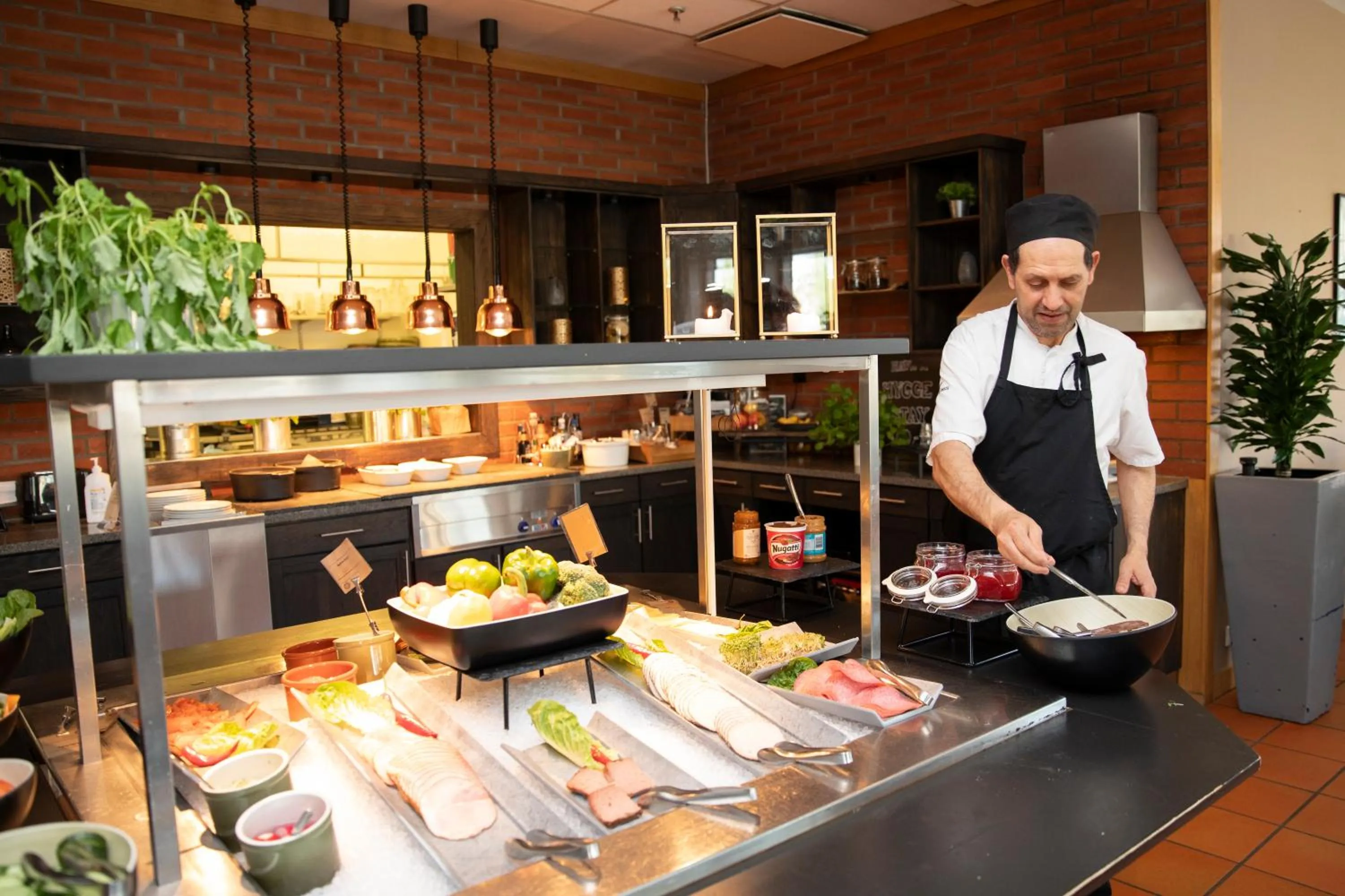 Breakfast in Home Hotel Bryggeparken