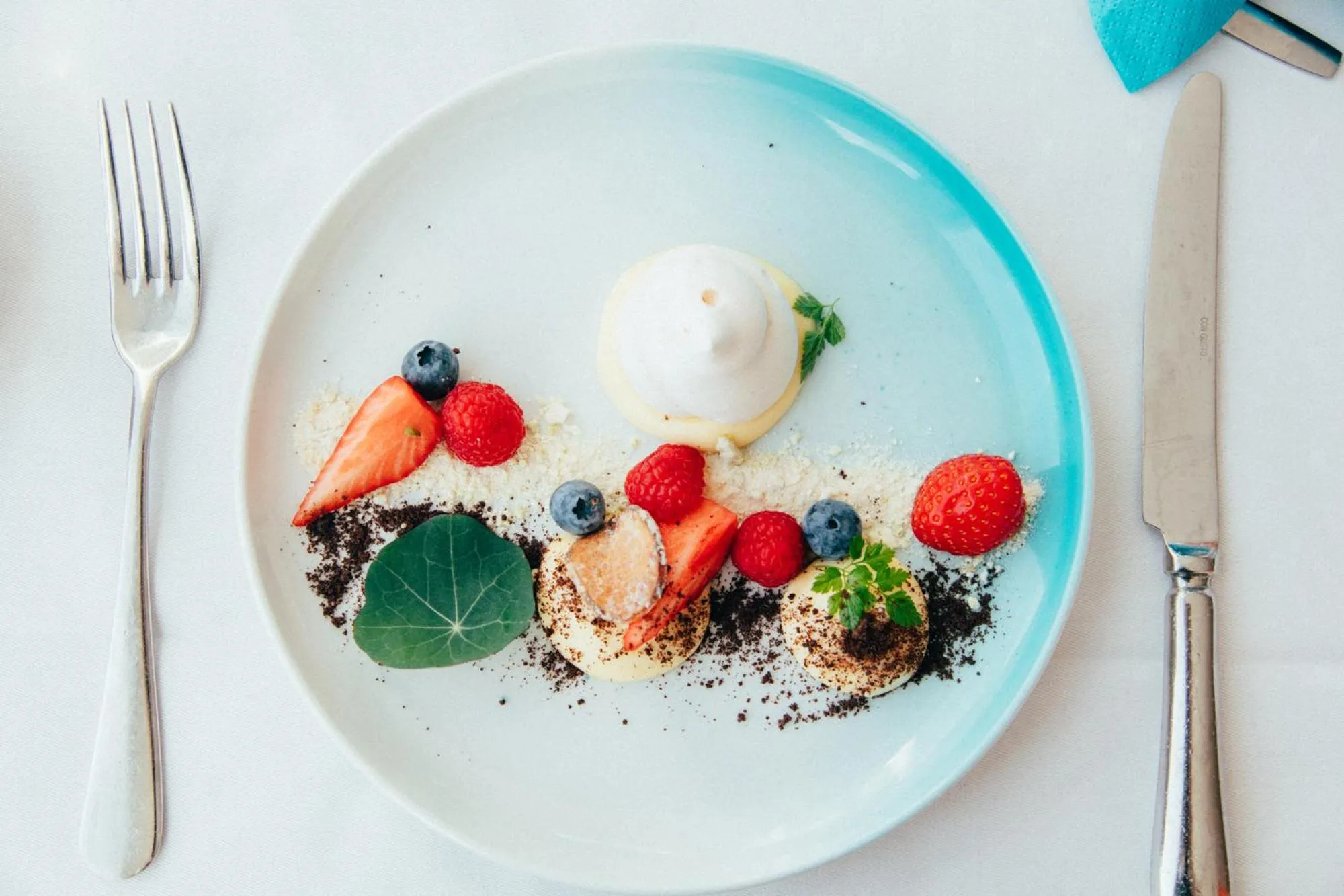 Food close-up in Utsikten Hotell Kvinesdal - Unike Hoteller