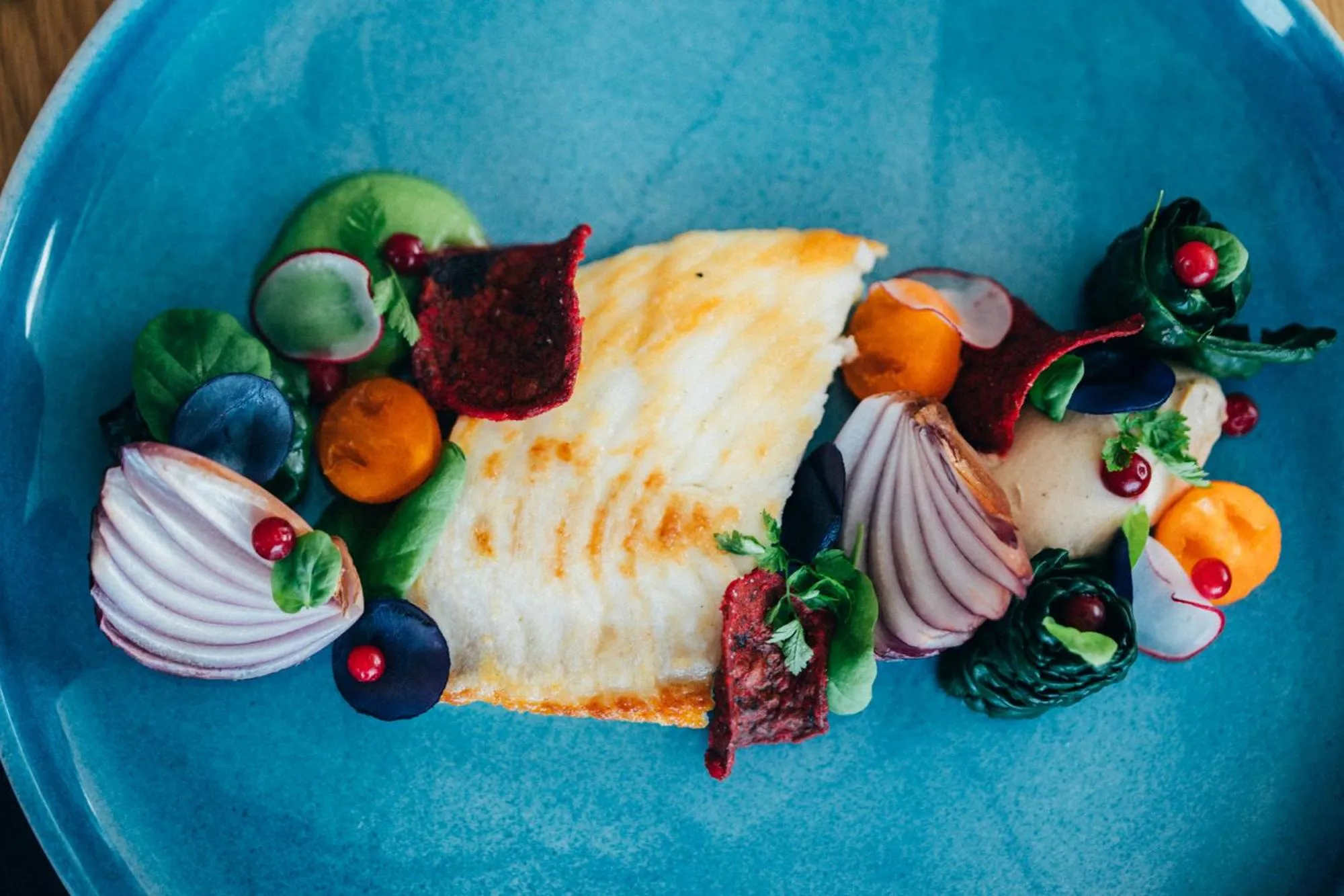 Food close-up in Utsikten Hotell Kvinesdal - Unike Hoteller