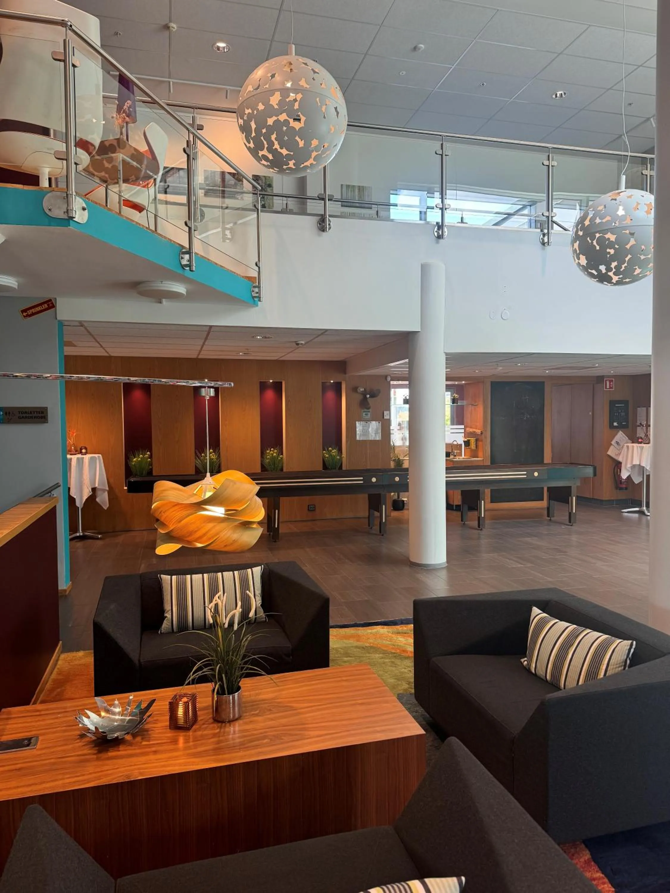 Lobby or reception in Utsikten Hotell Kvinesdal - Unike Hoteller