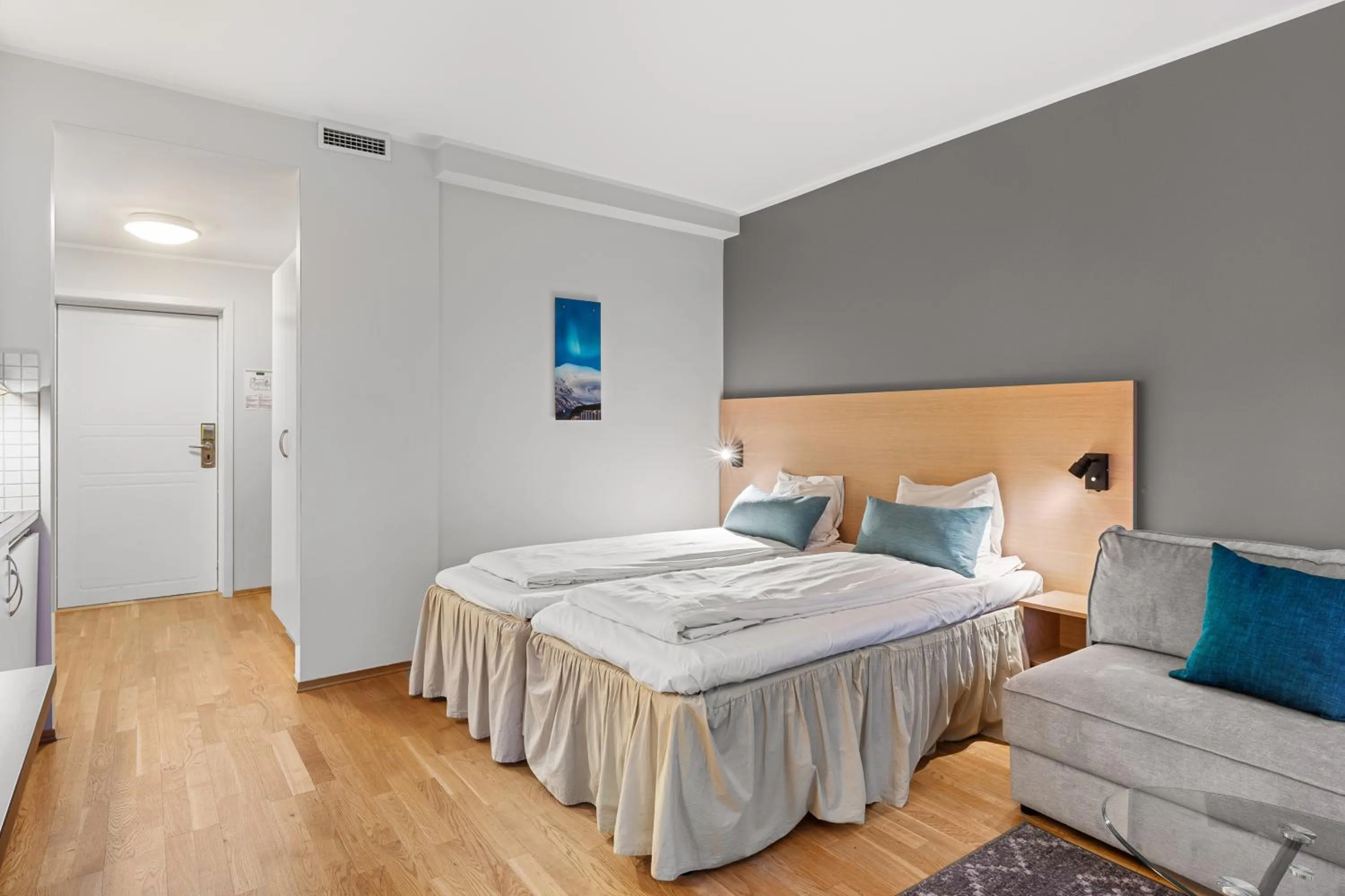 Bed in Enter City Hotel