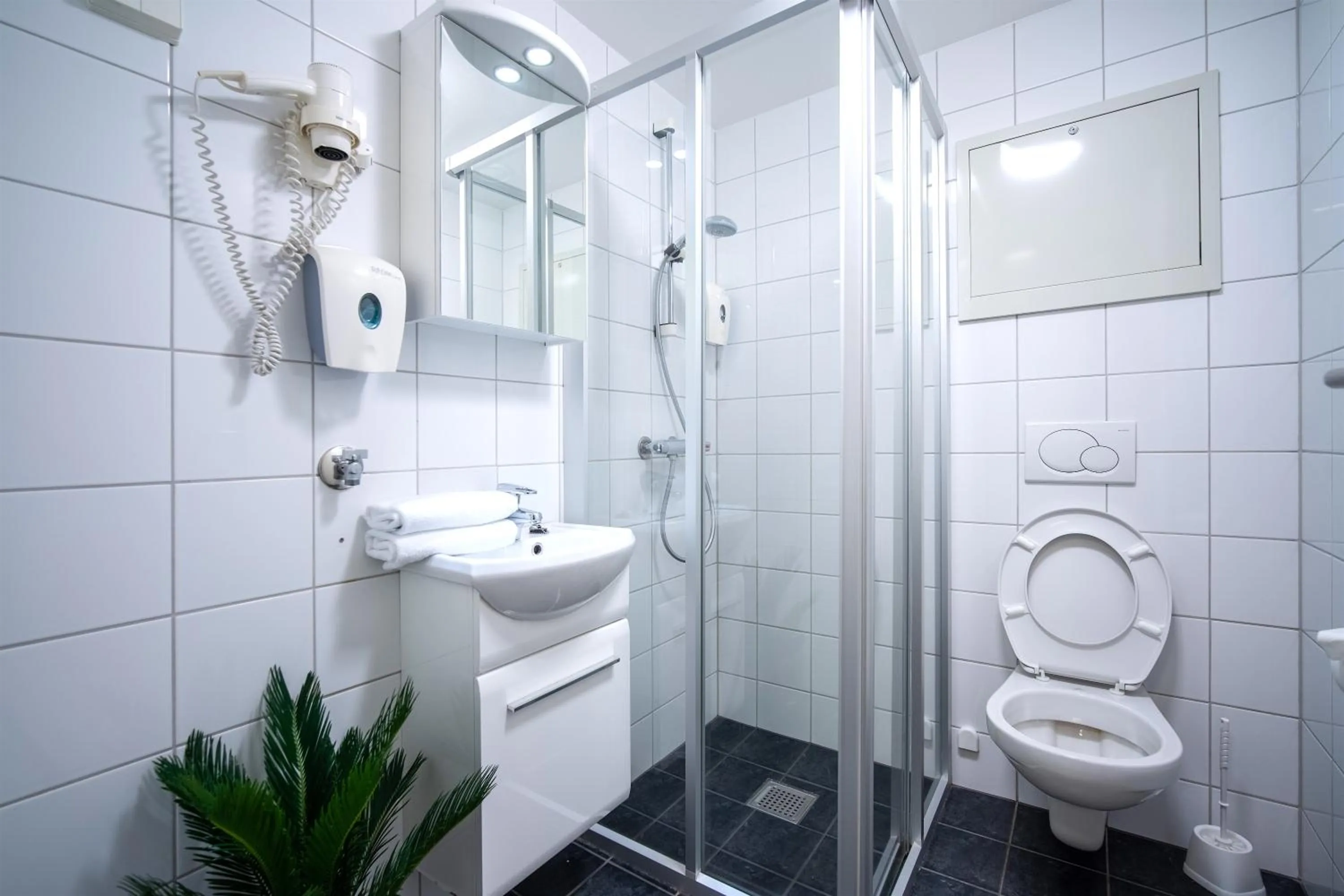 Bathroom in Enter City Hotel