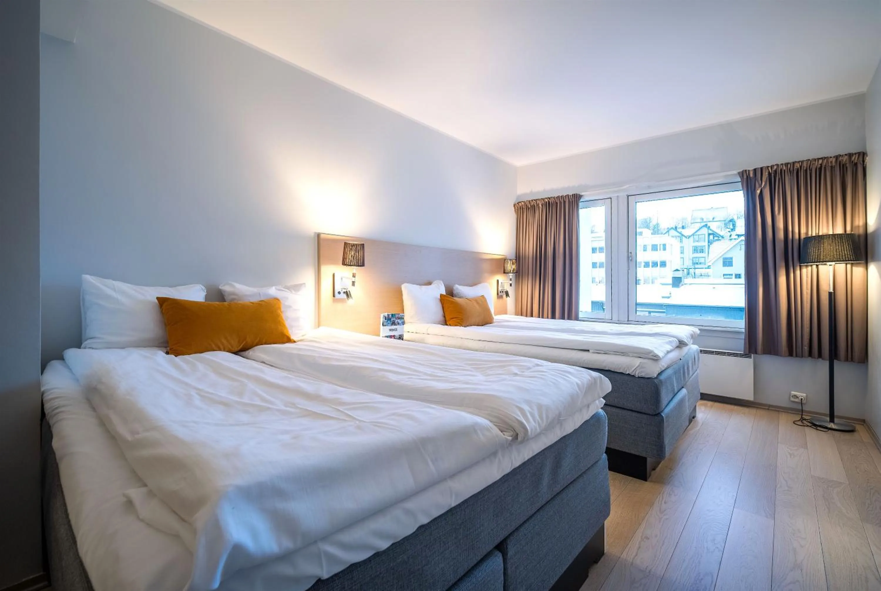 Bed in Enter City Hotel