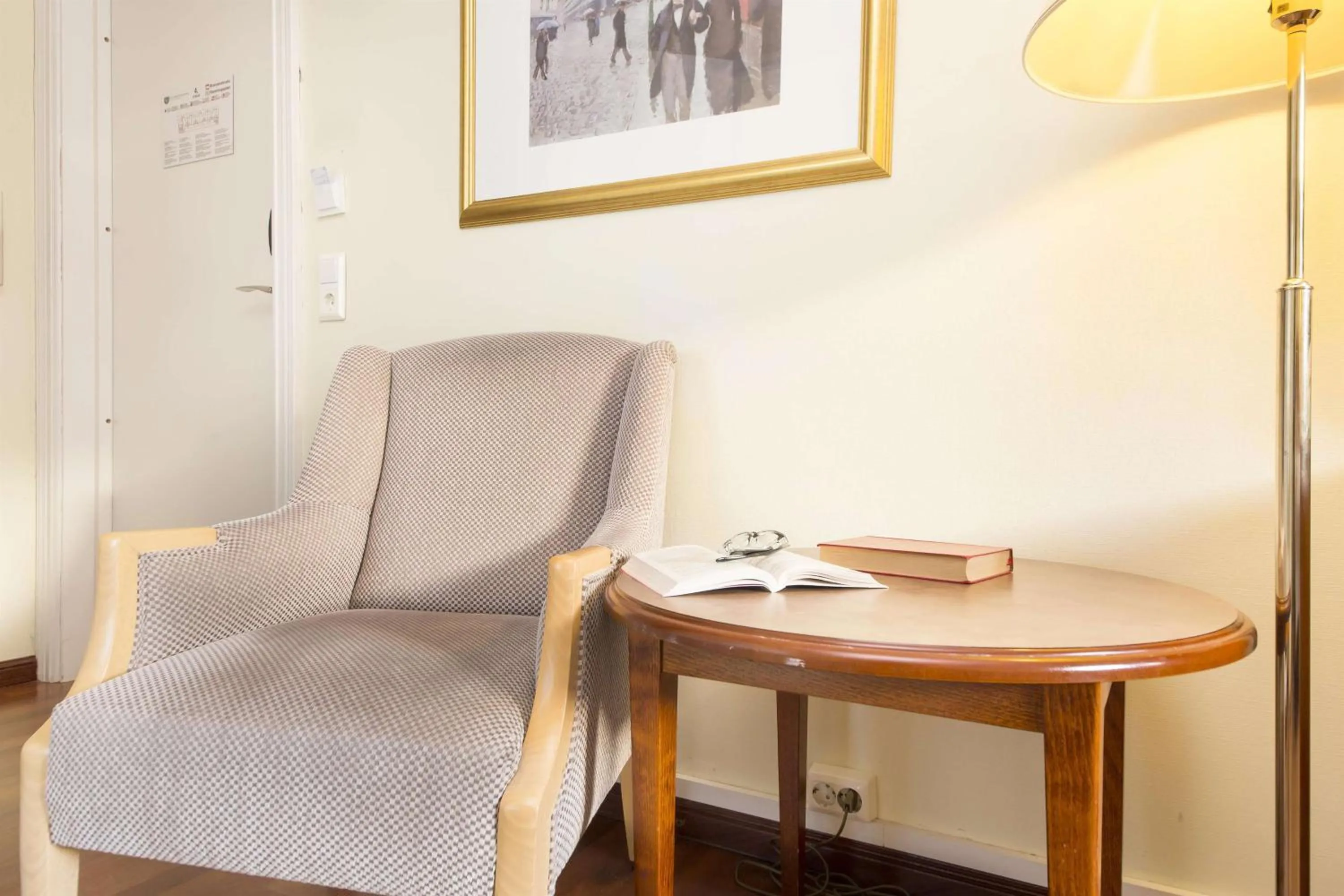 Bedroom in Scandic Hammerfest