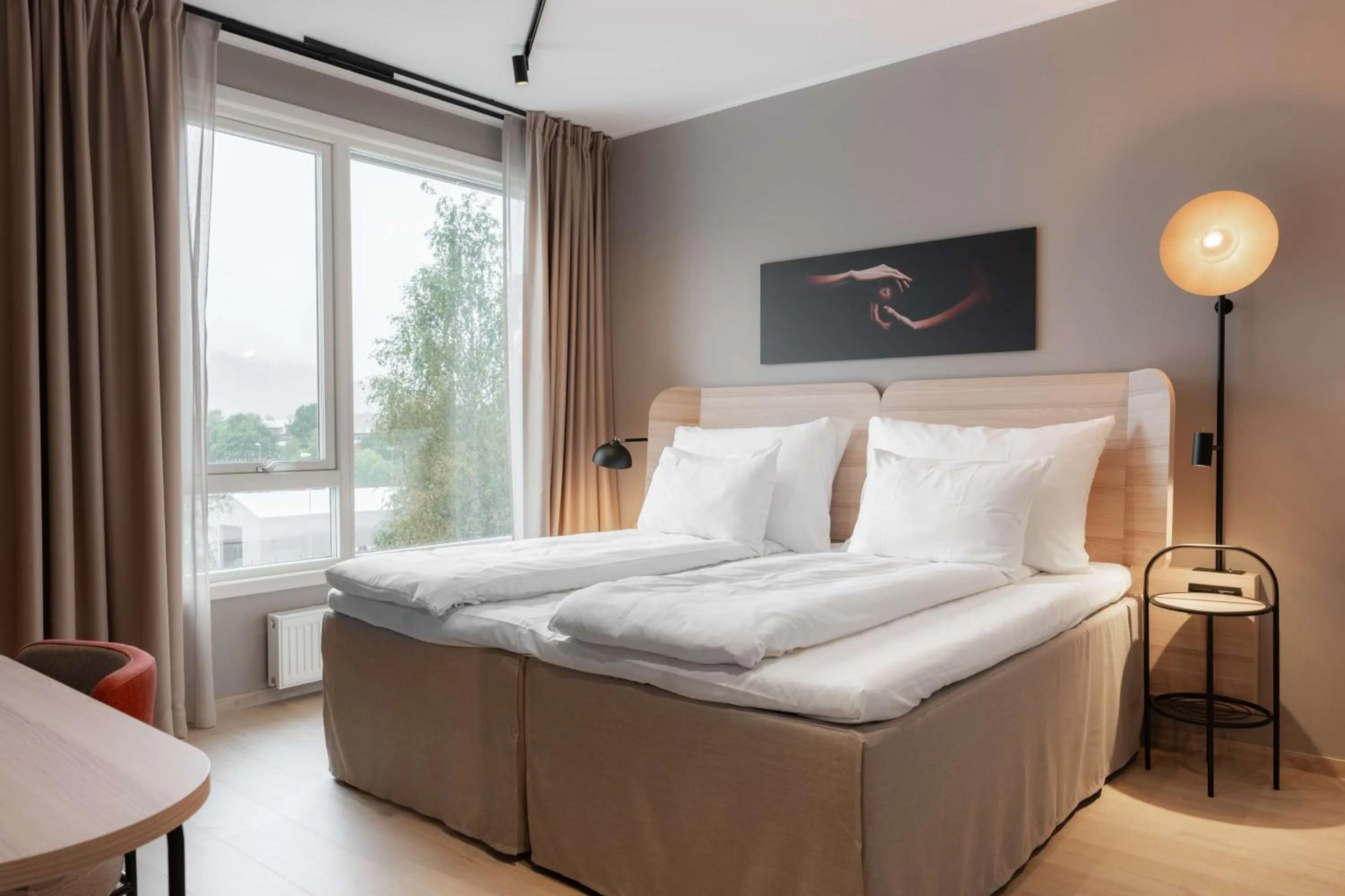 Bedroom, Bed in Scandic Sunnfjord Hotel & Spa