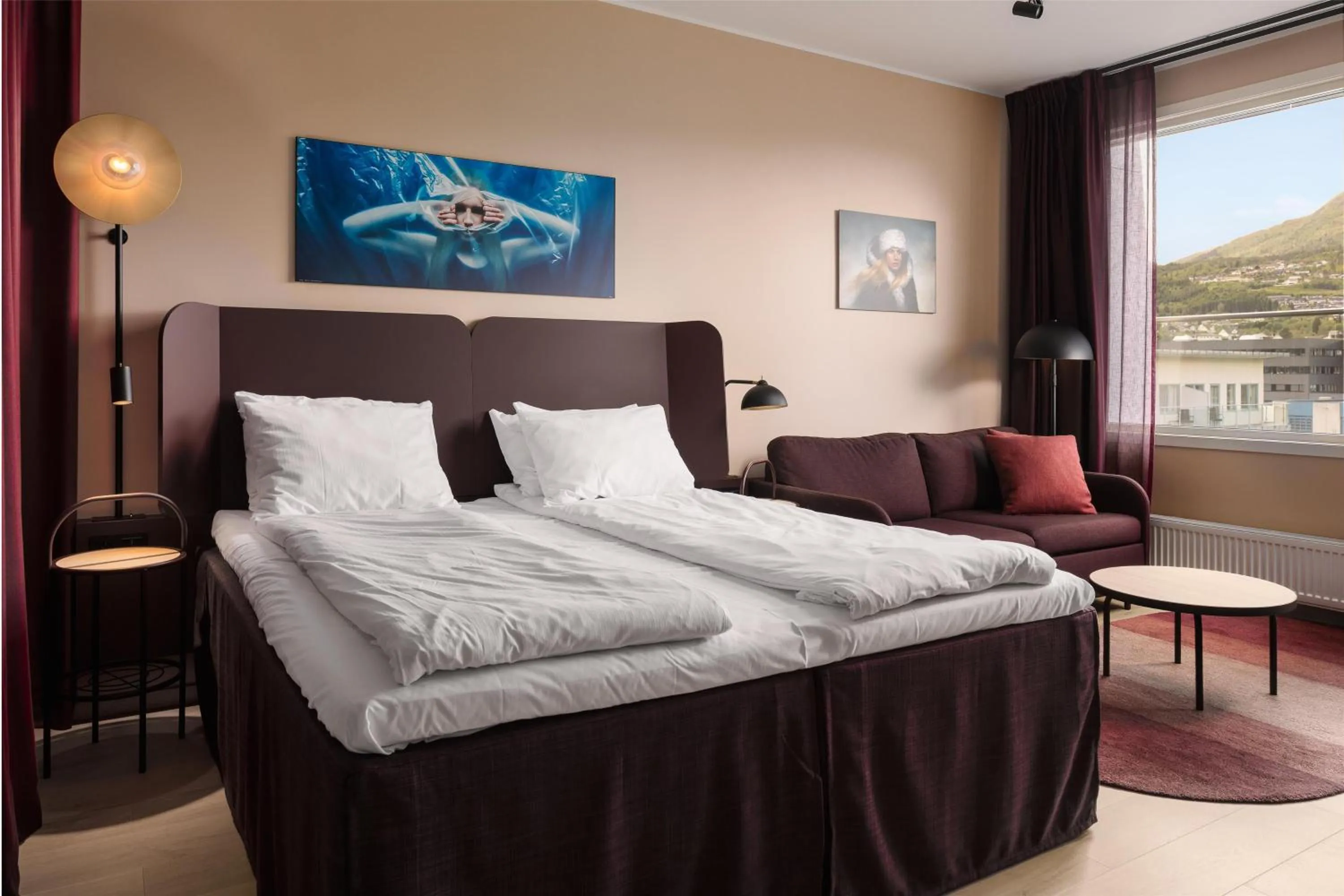 Bedroom, Bed in Scandic Sunnfjord Hotel & Spa