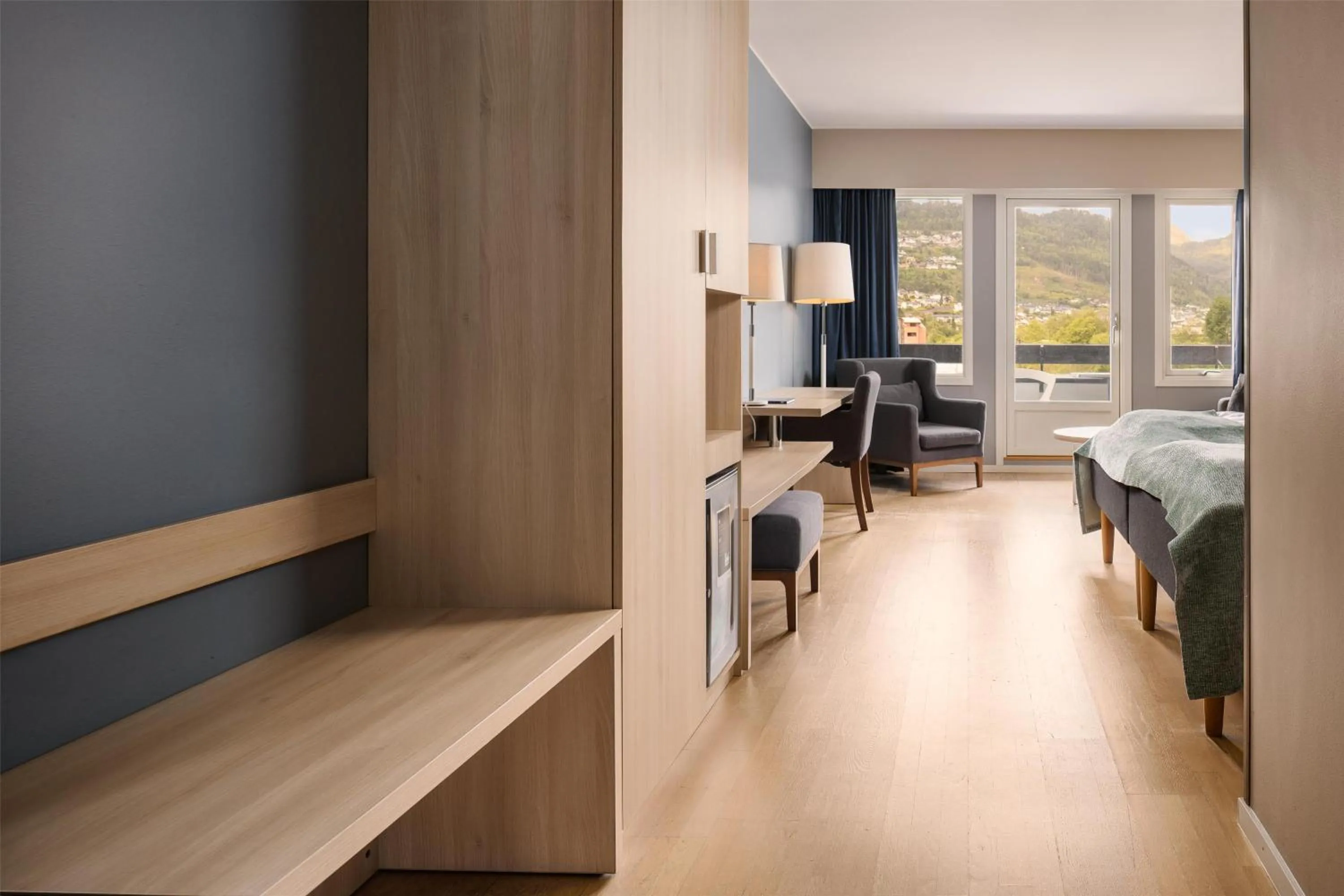 Bedroom, Bed in Scandic Sunnfjord Hotel & Spa