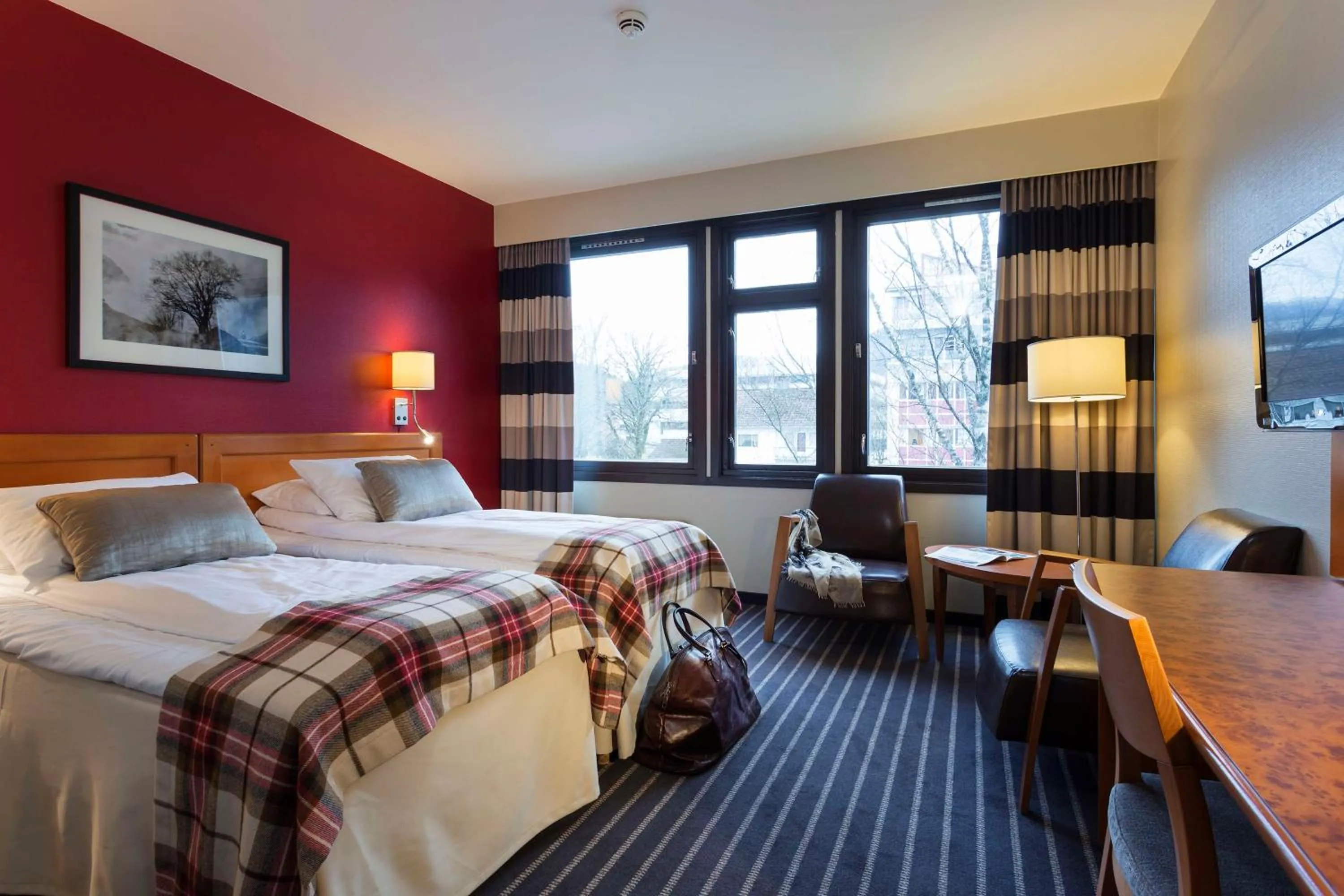 Bedroom, Bed in Scandic Sunnfjord Hotel & Spa