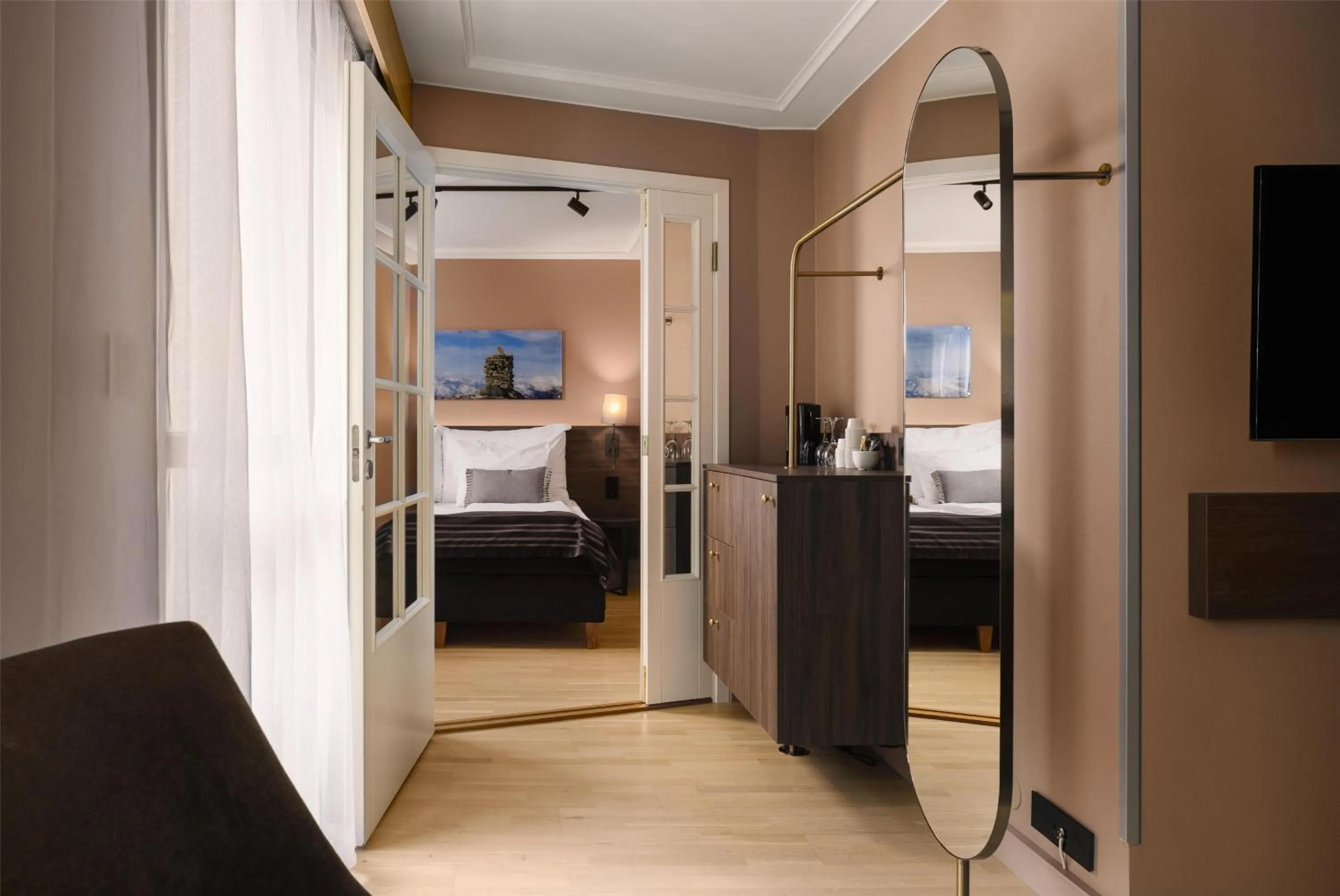 Bedroom, Bed in Scandic Sunnfjord Hotel & Spa