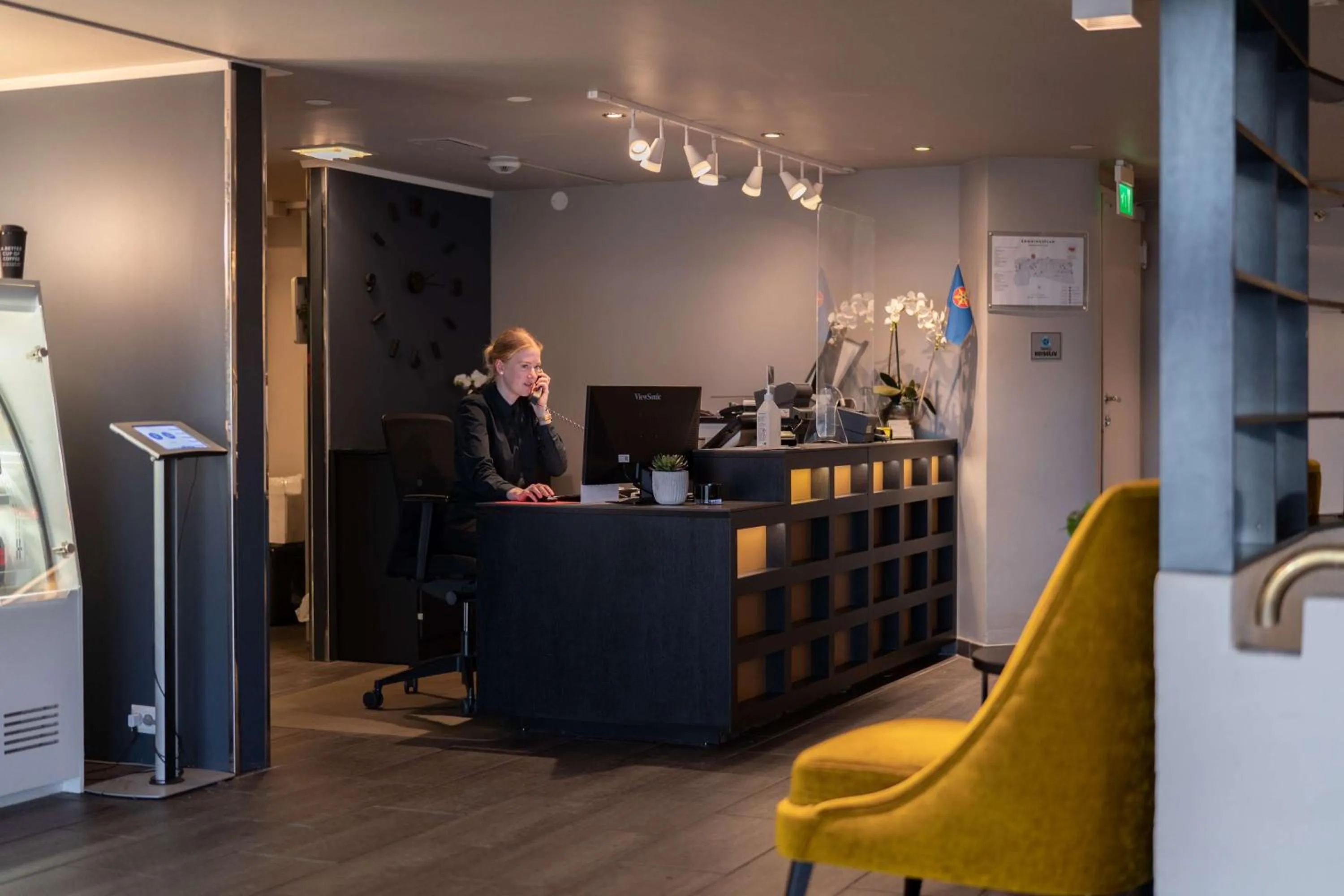Lobby or reception in Scandic Vadsø