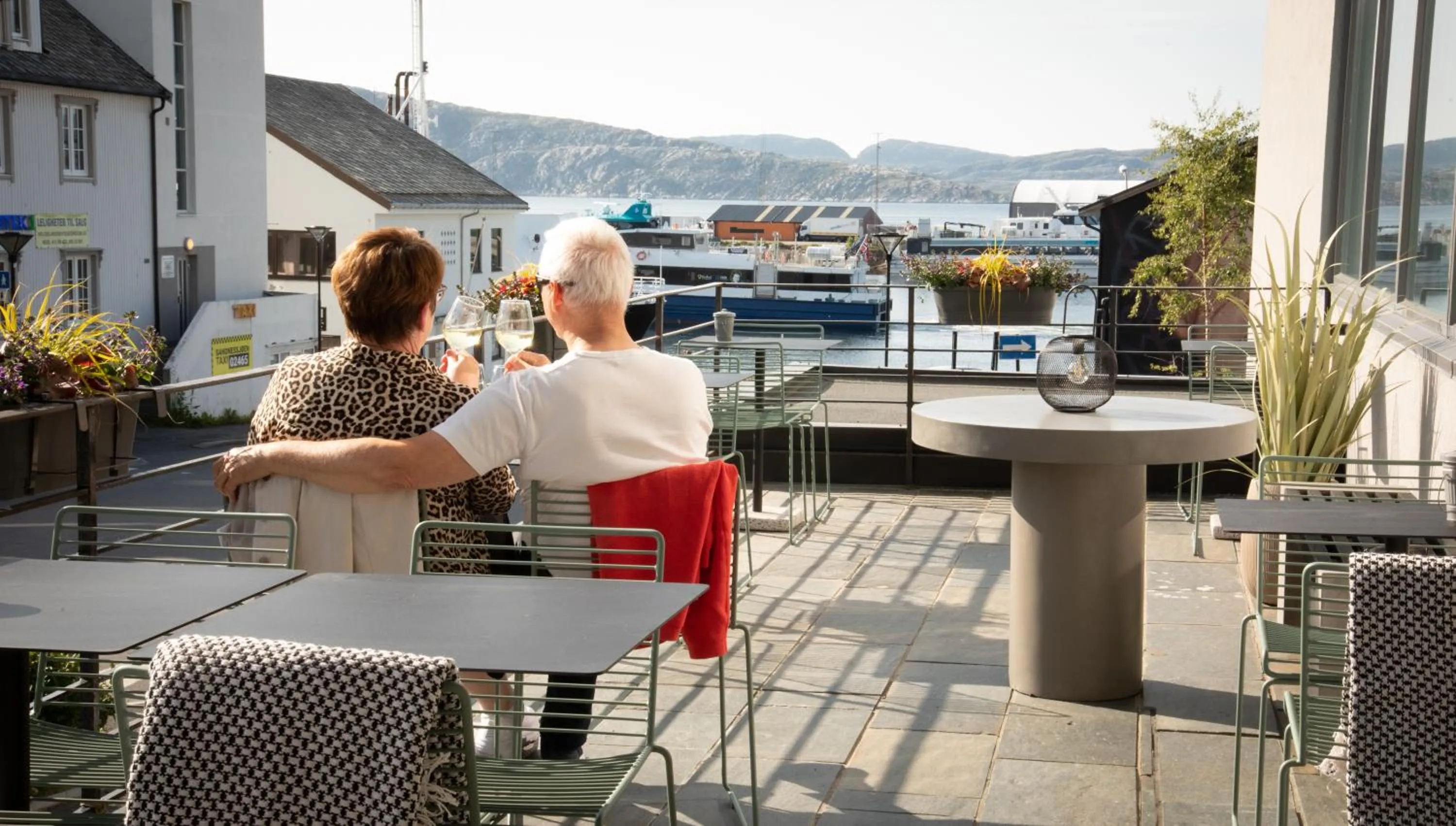Balcony/Terrace in Scandic Syv Søstre