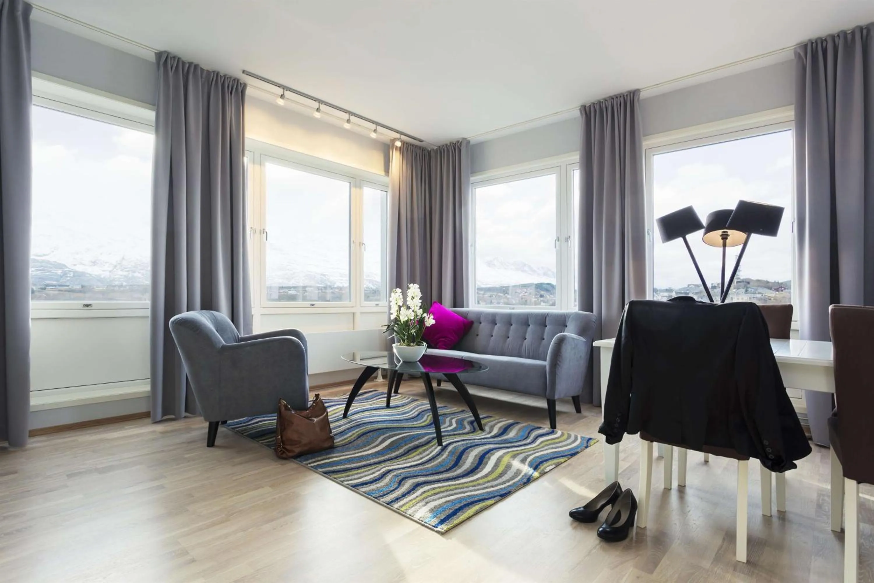 Bedroom in Scandic Syv Søstre