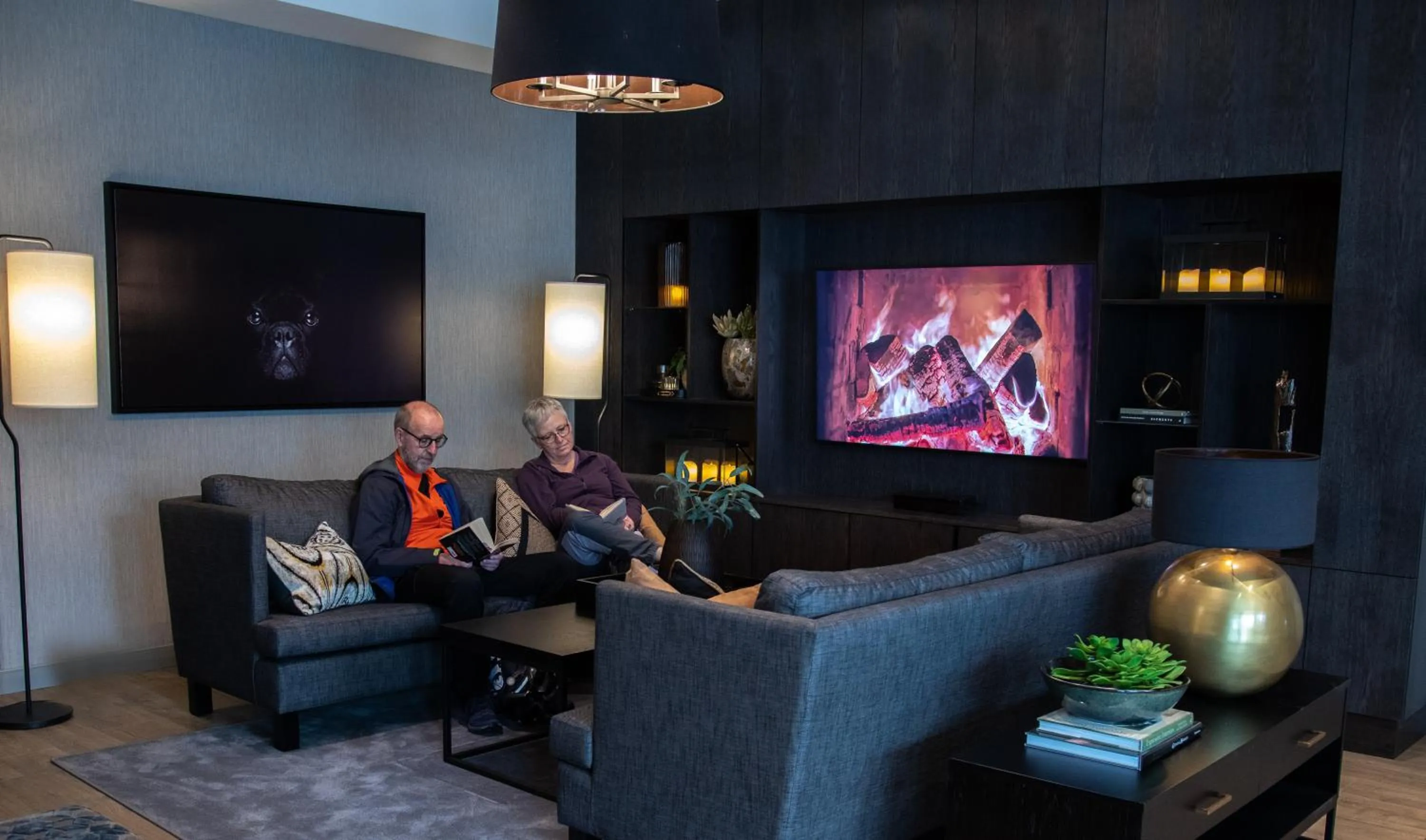 Lounge or bar in Scandic Syv Søstre