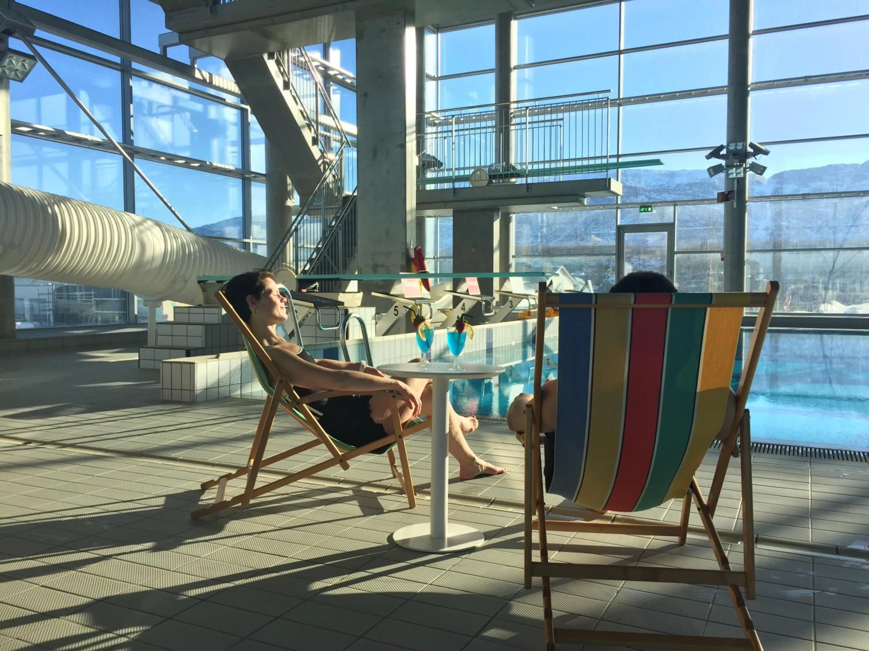 Swimming pool in Scandic Syv Søstre