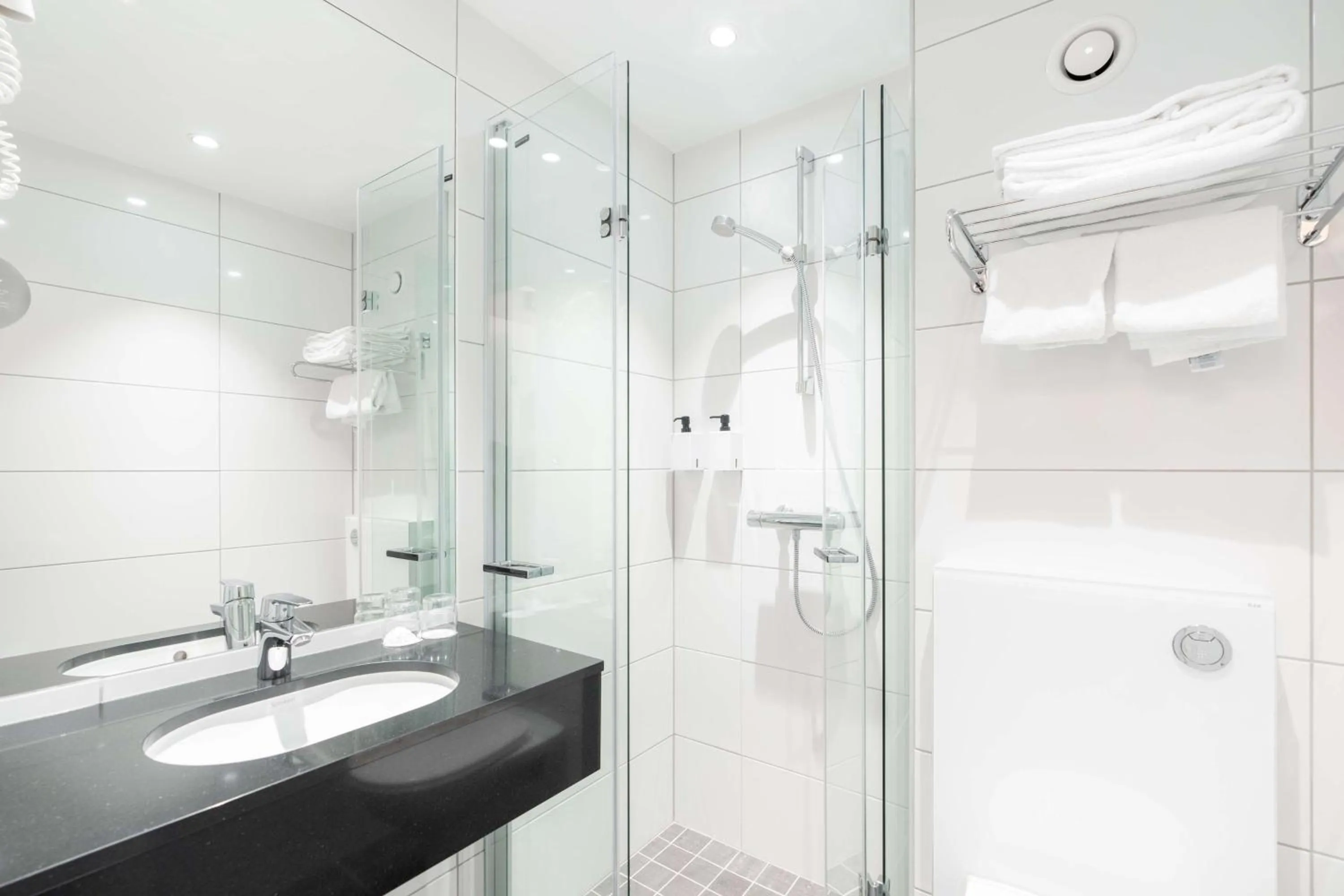 Bedroom in Scandic Bryggen