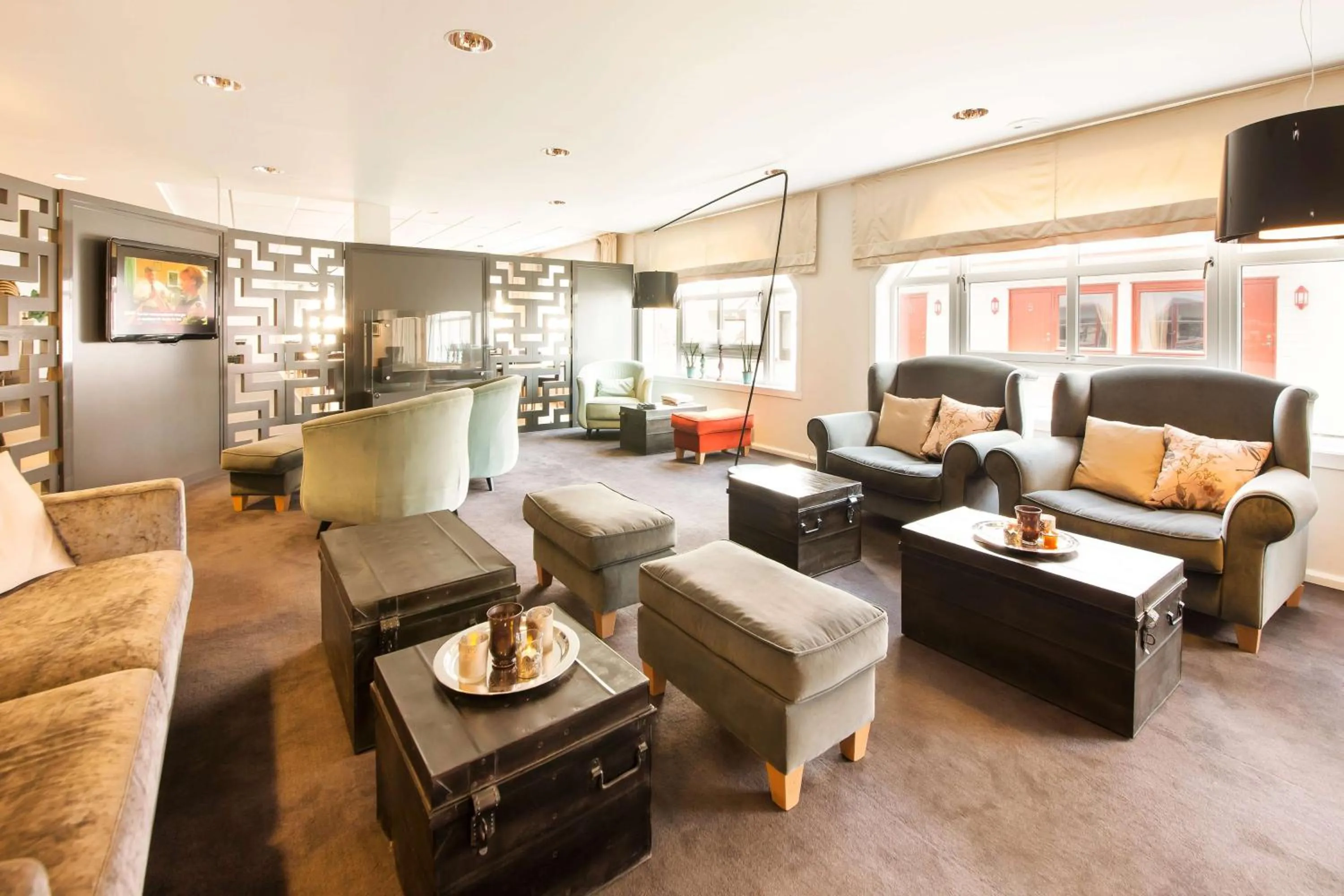 Lobby or reception in Scandic Bryggen