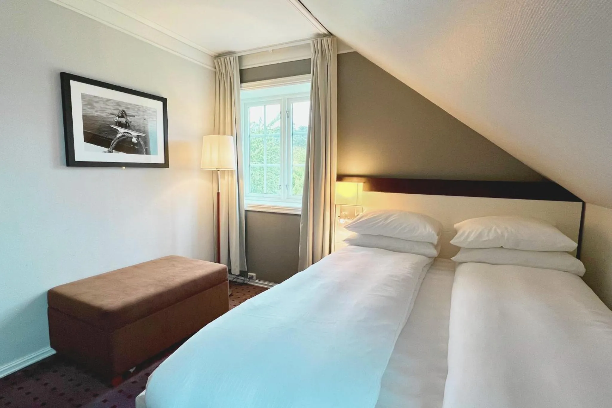 Bed in Havna Tjøme Hotel