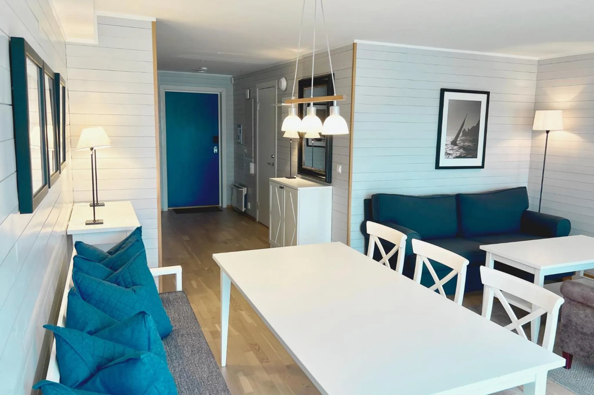 Living room in Havna Tjøme Hotel