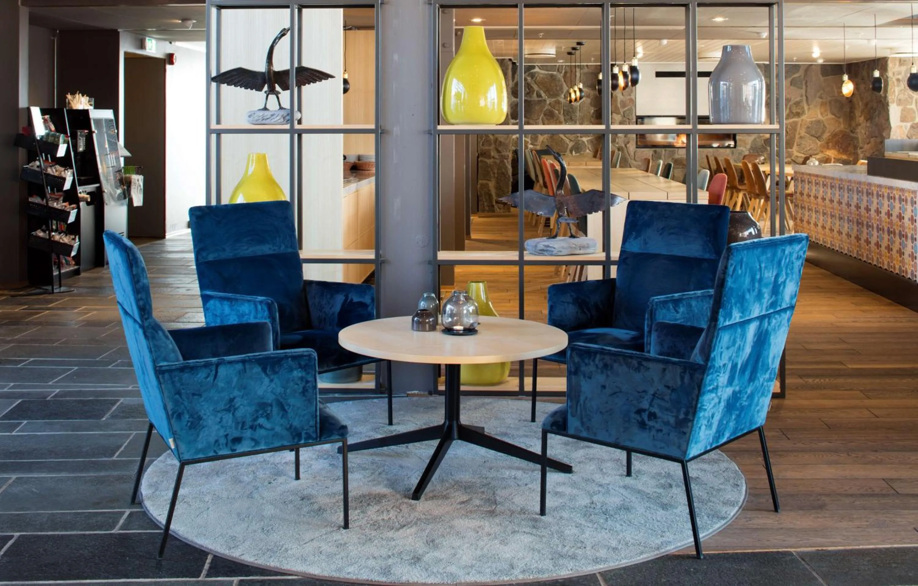 Lobby or reception in Scandic Svolvær