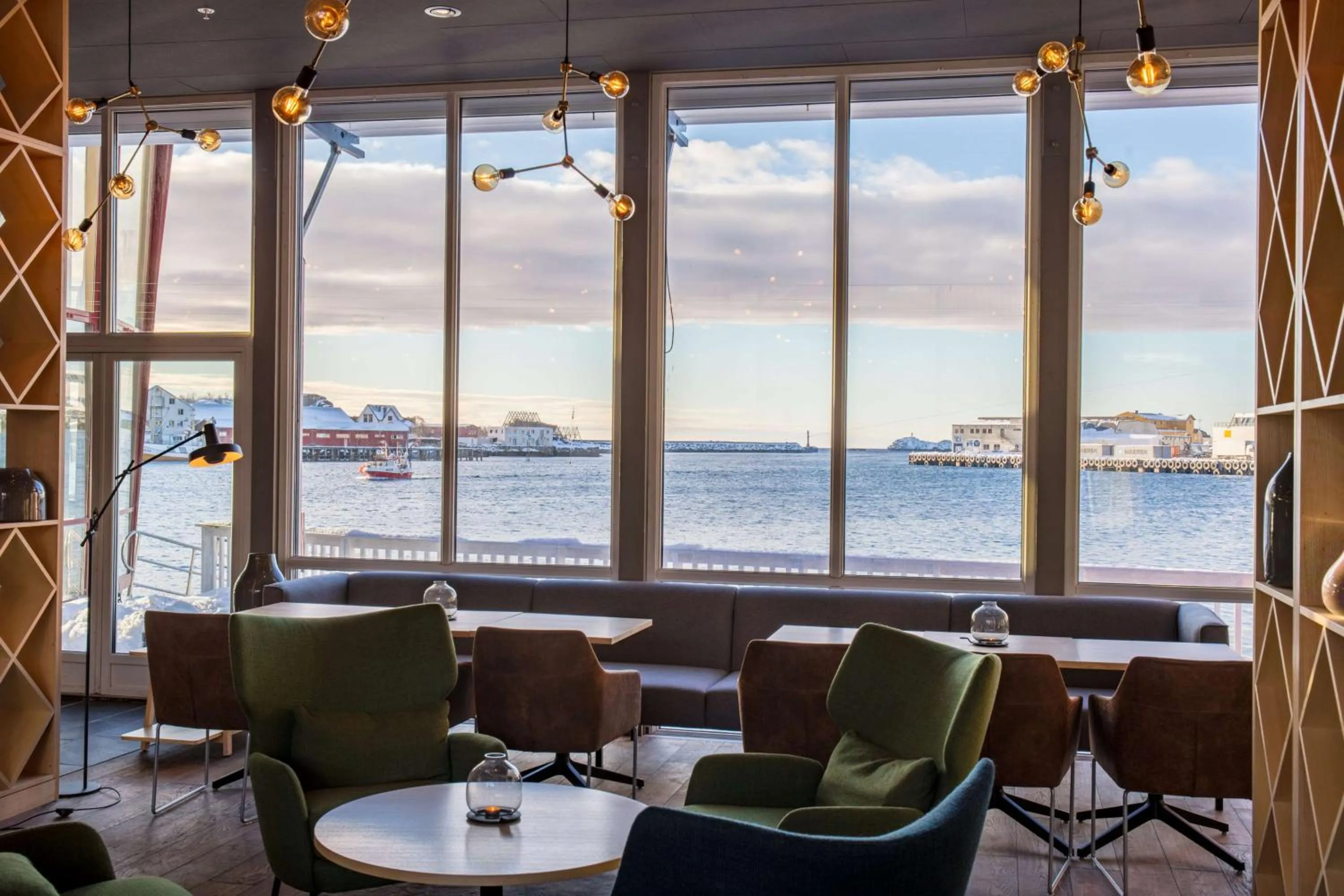 Lobby or reception in Scandic Svolvær