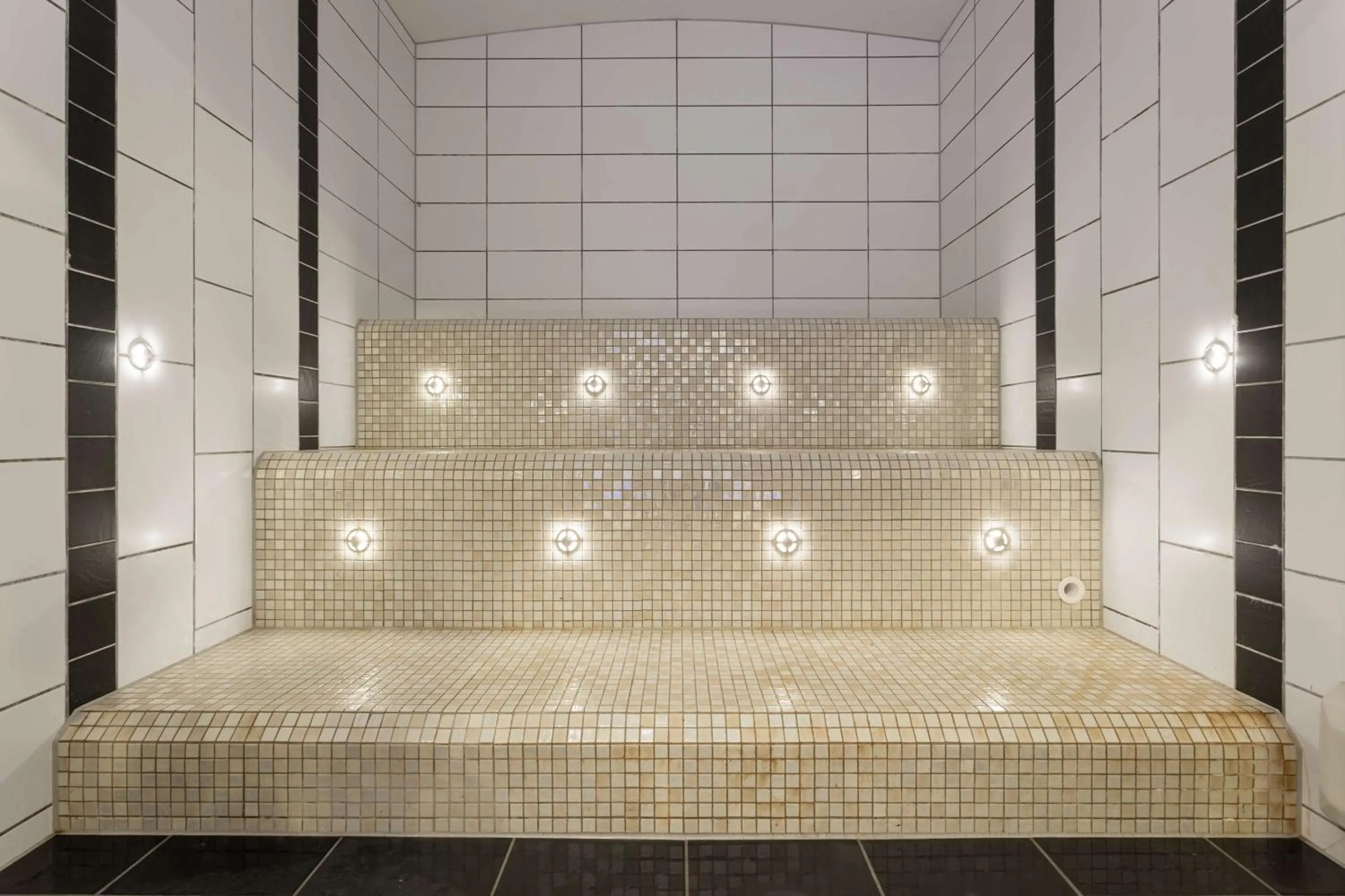 Steam room in Scandic Kirkenes