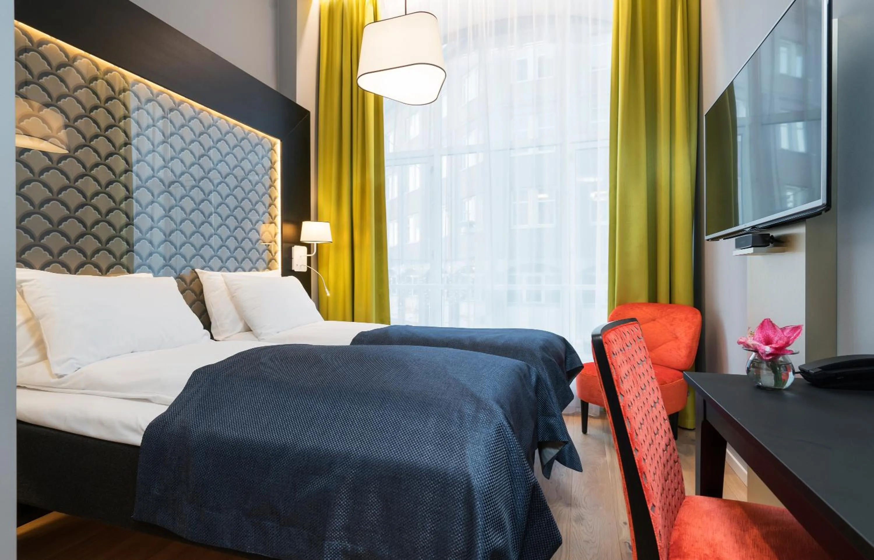 Bedroom, Bed in Thon Hotel Spectrum