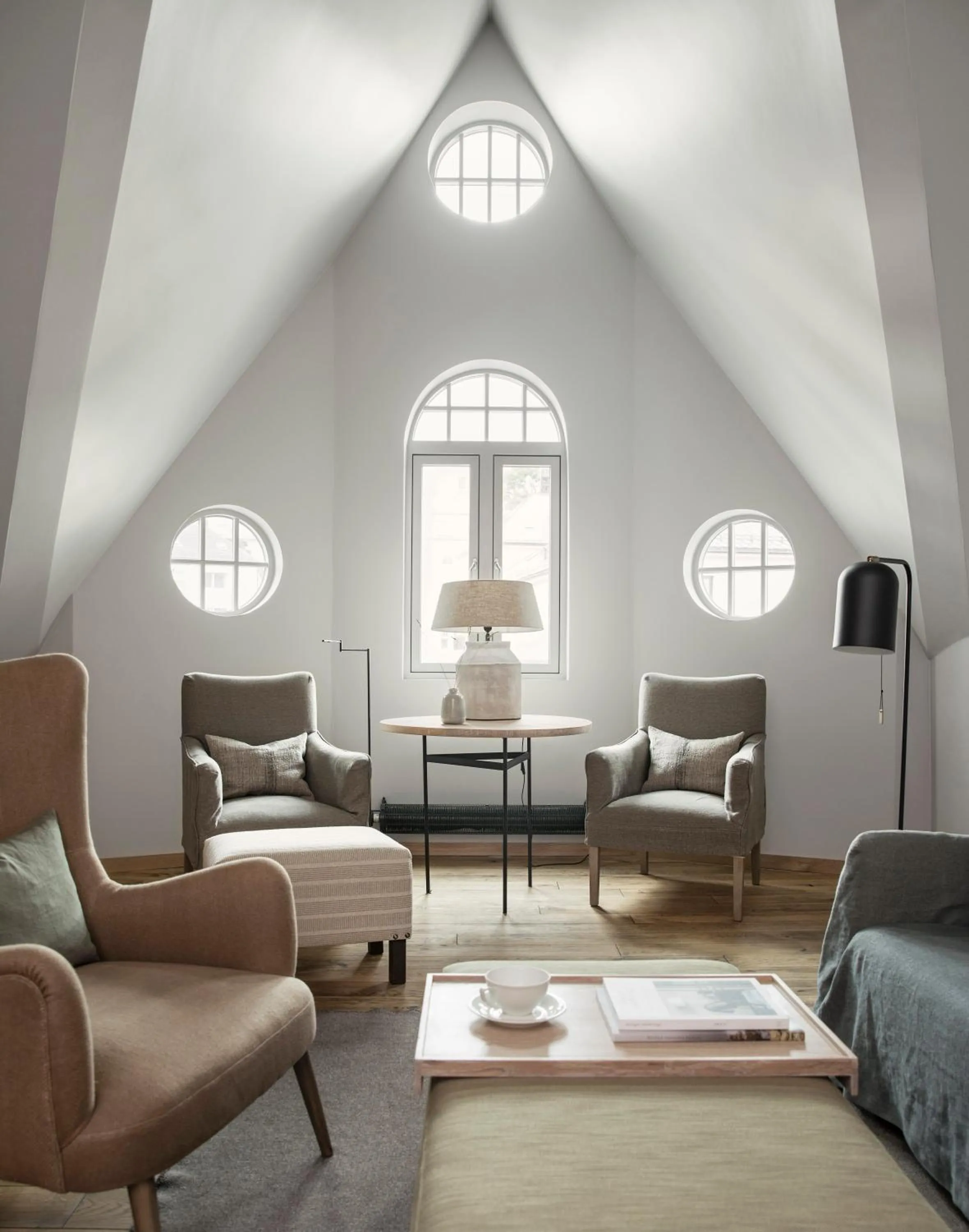 Living room in Hotel Brosundet