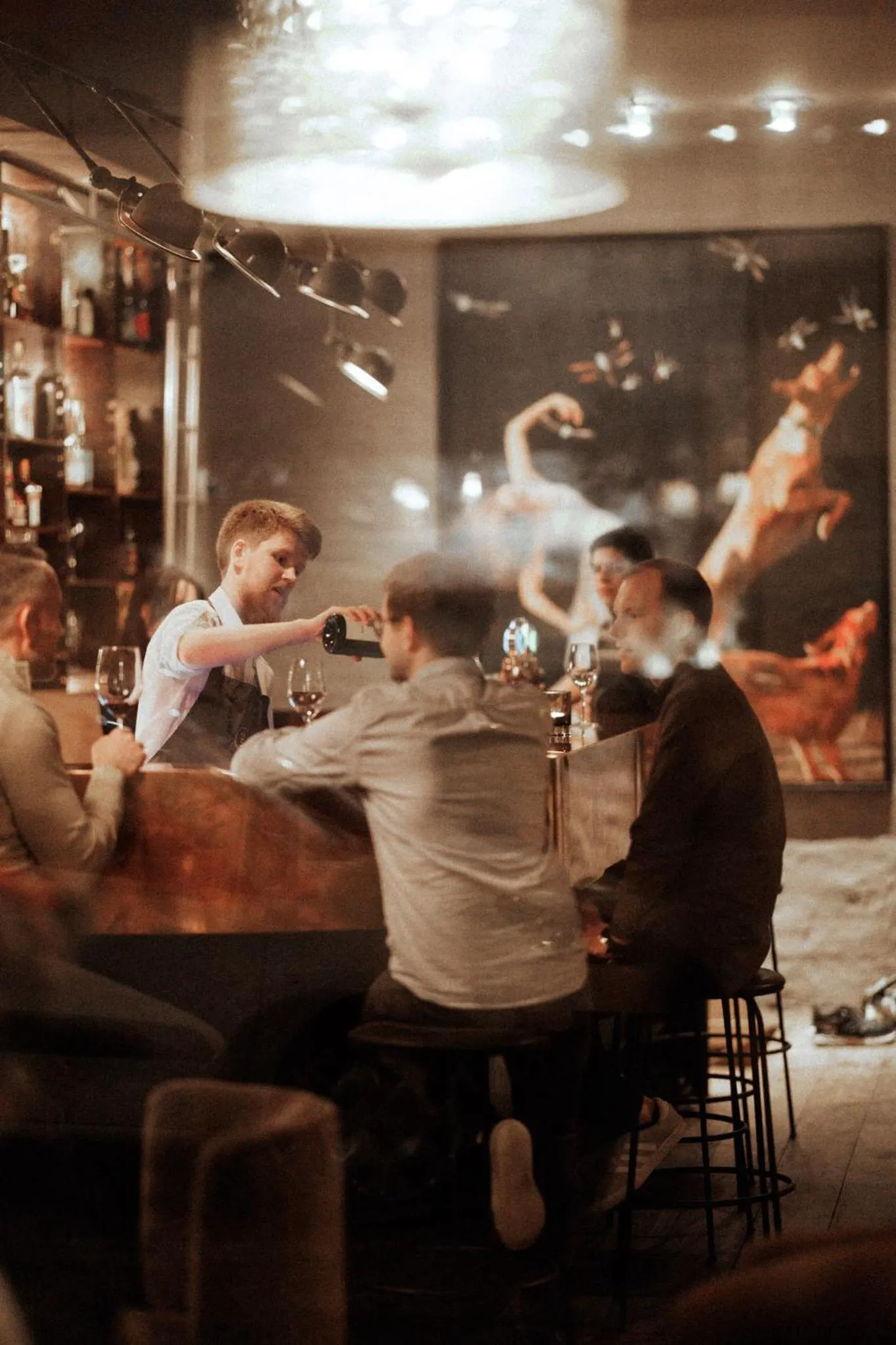 Lounge or bar in Hotel Brosundet