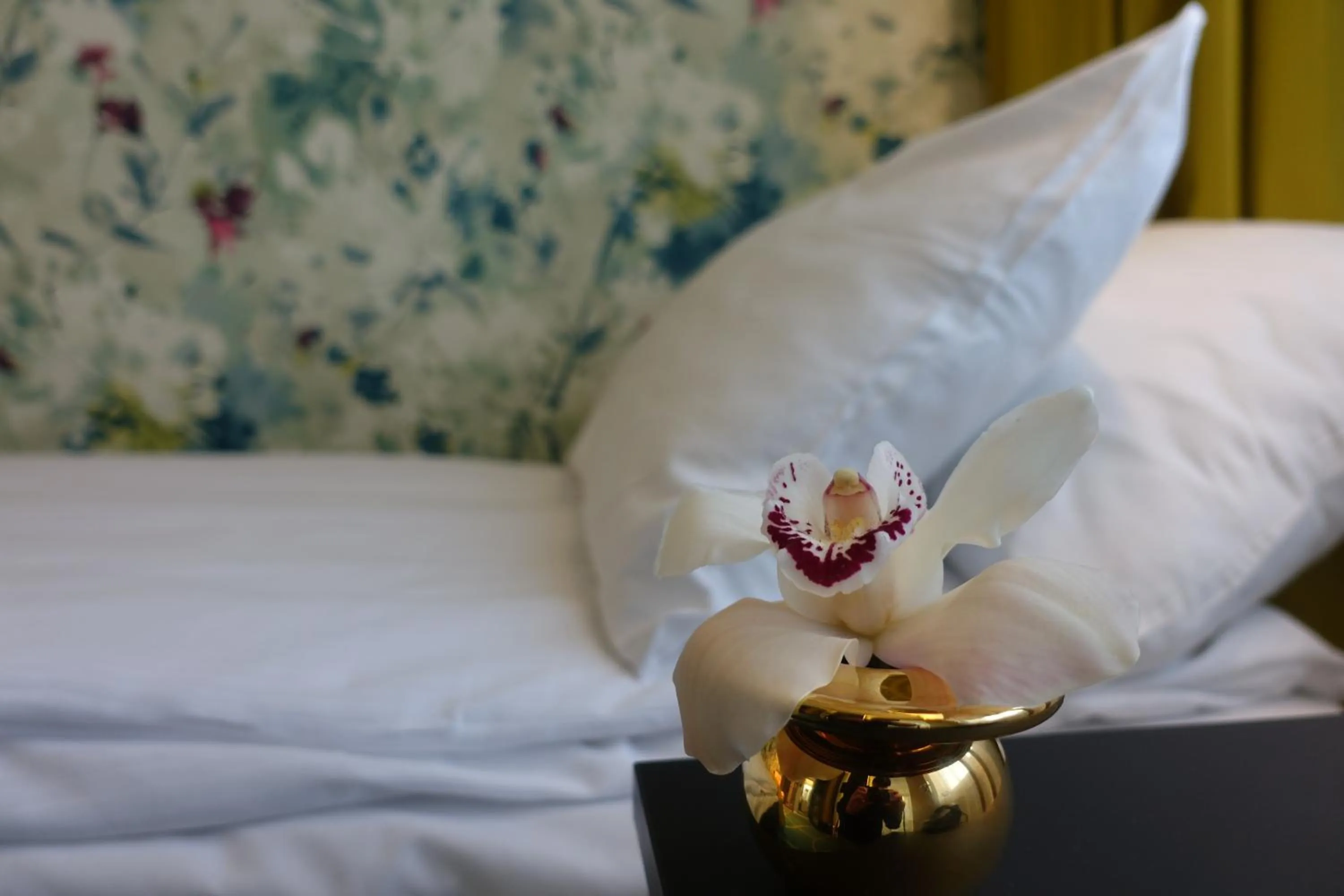 Bed in Thon Hotel Lofoten