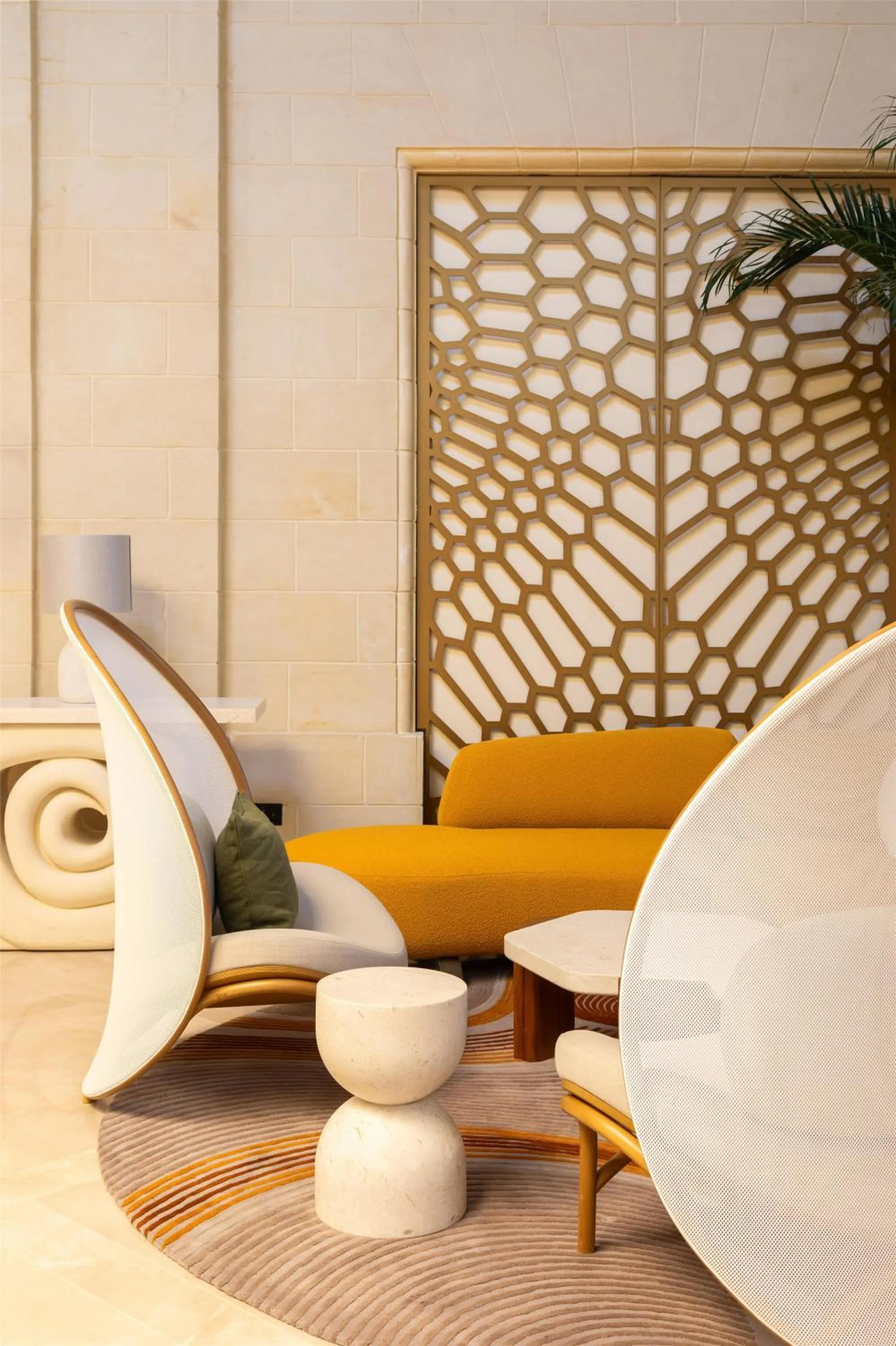 Lobby or reception in Kempinski Hotel San Lawrenz