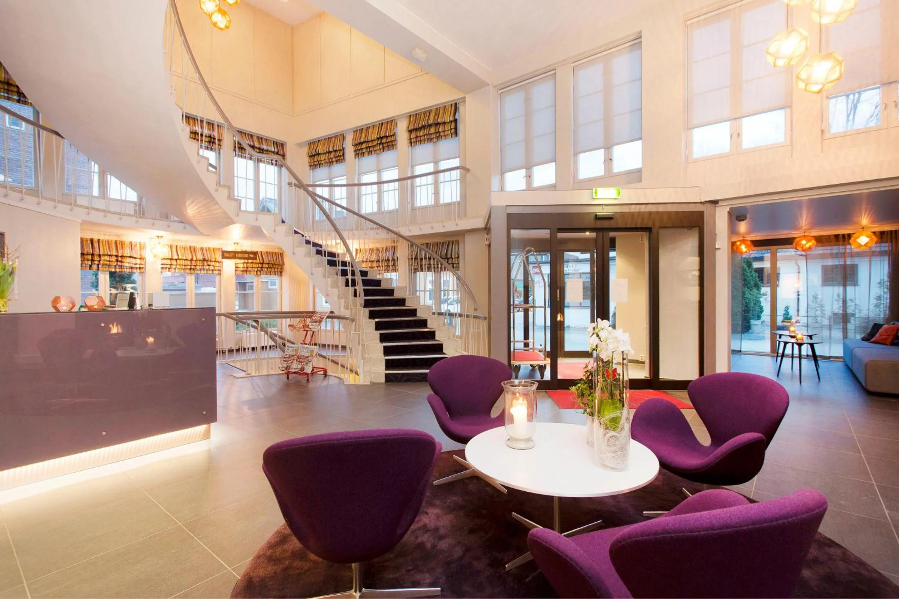 Lobby or reception in Hotell Vic Porsgrunn