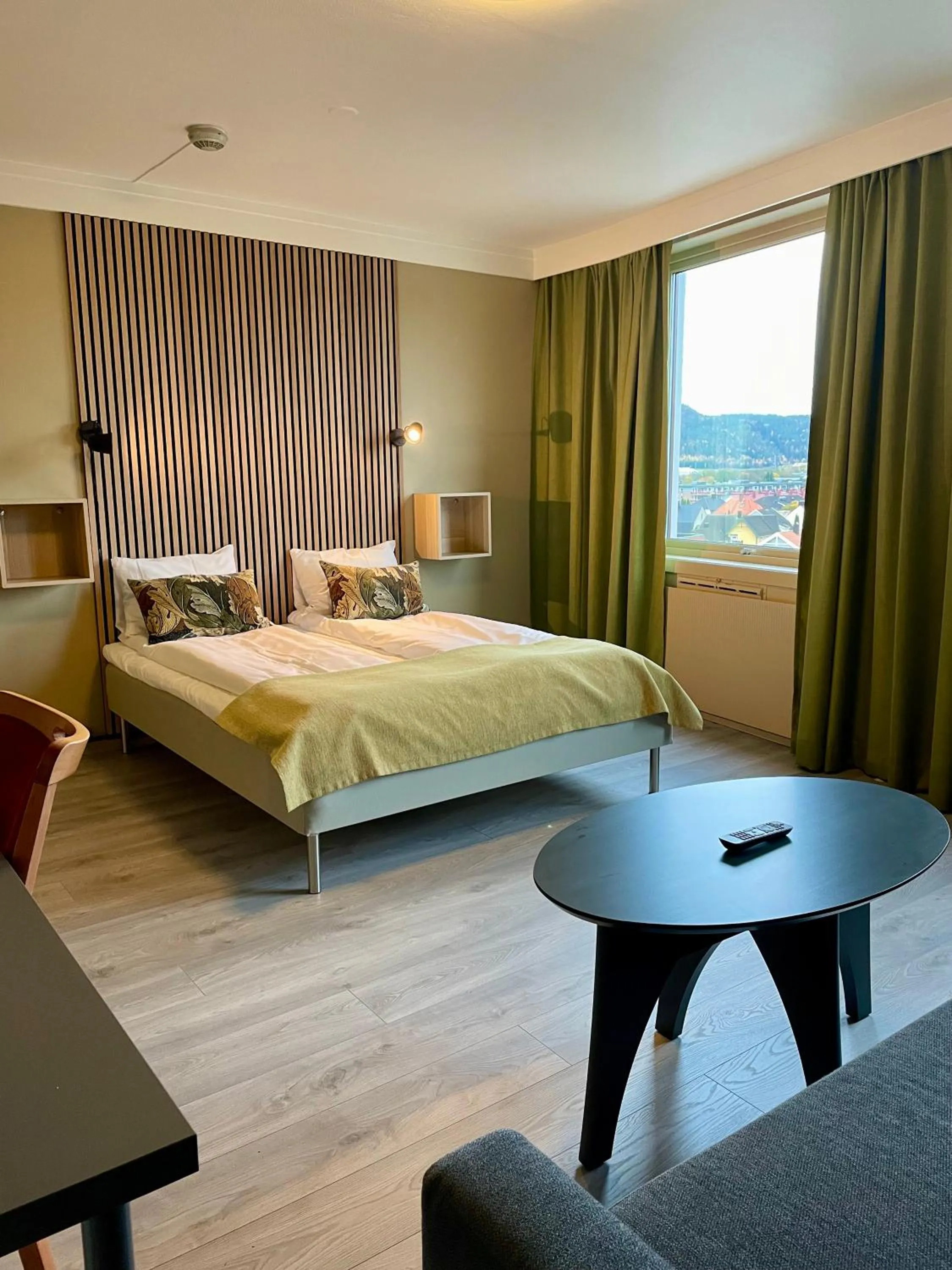 Photo of the whole room, Bed in Hotell Vic Porsgrunn