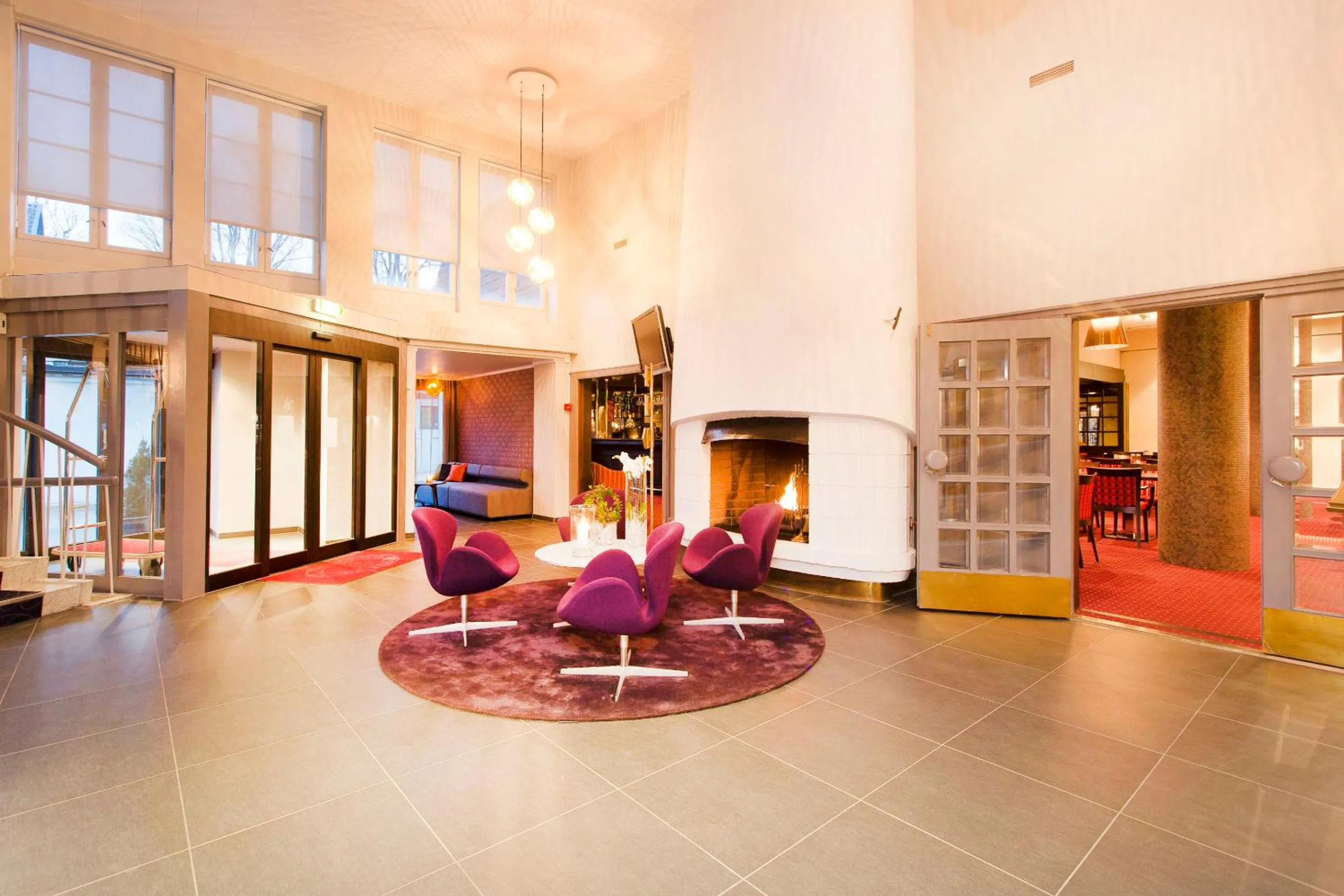 Lobby or reception in Hotell Vic Porsgrunn