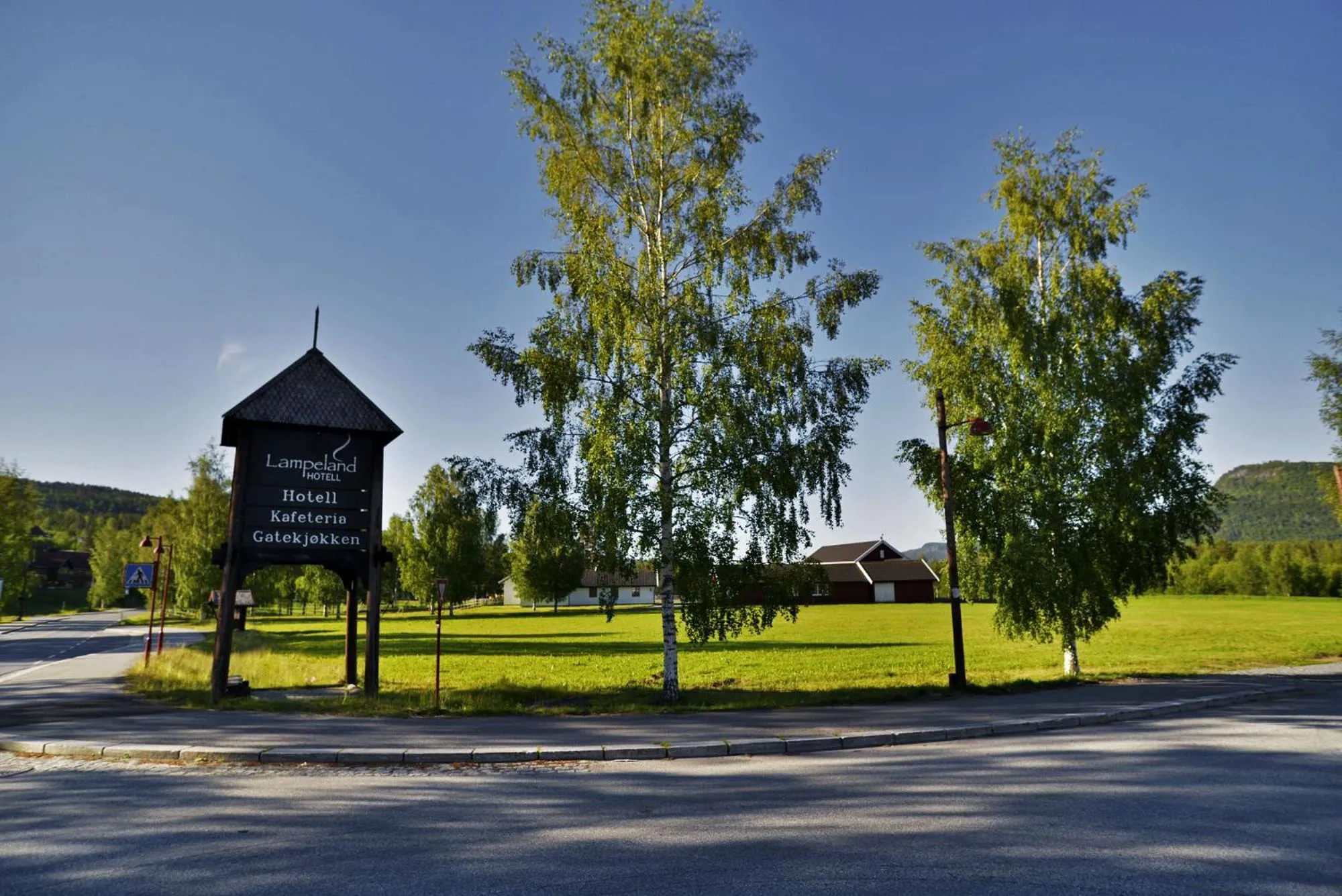 Property building in Lampeland Hotel