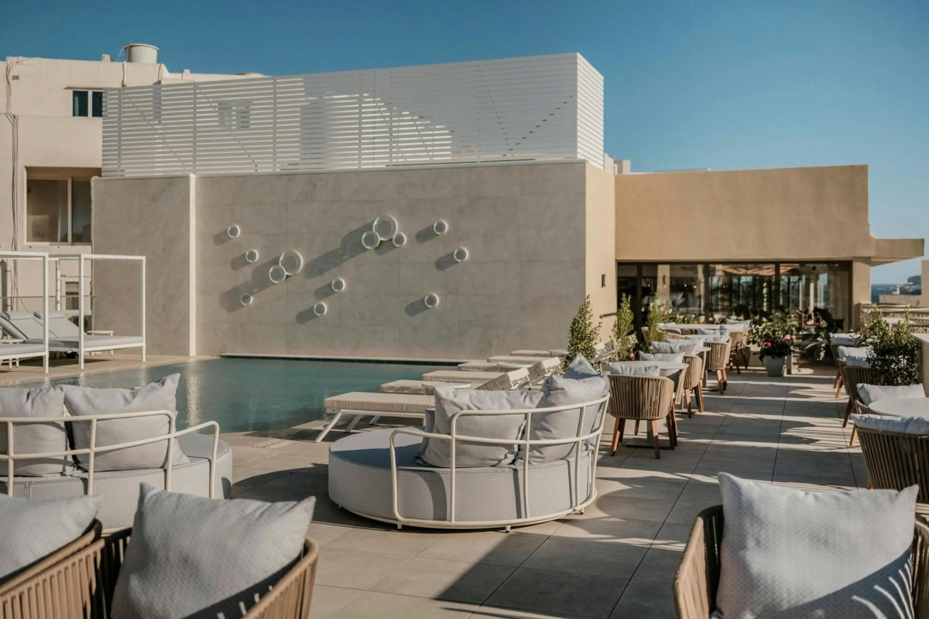 Swimming pool in Courtyard by Marriott Sliema