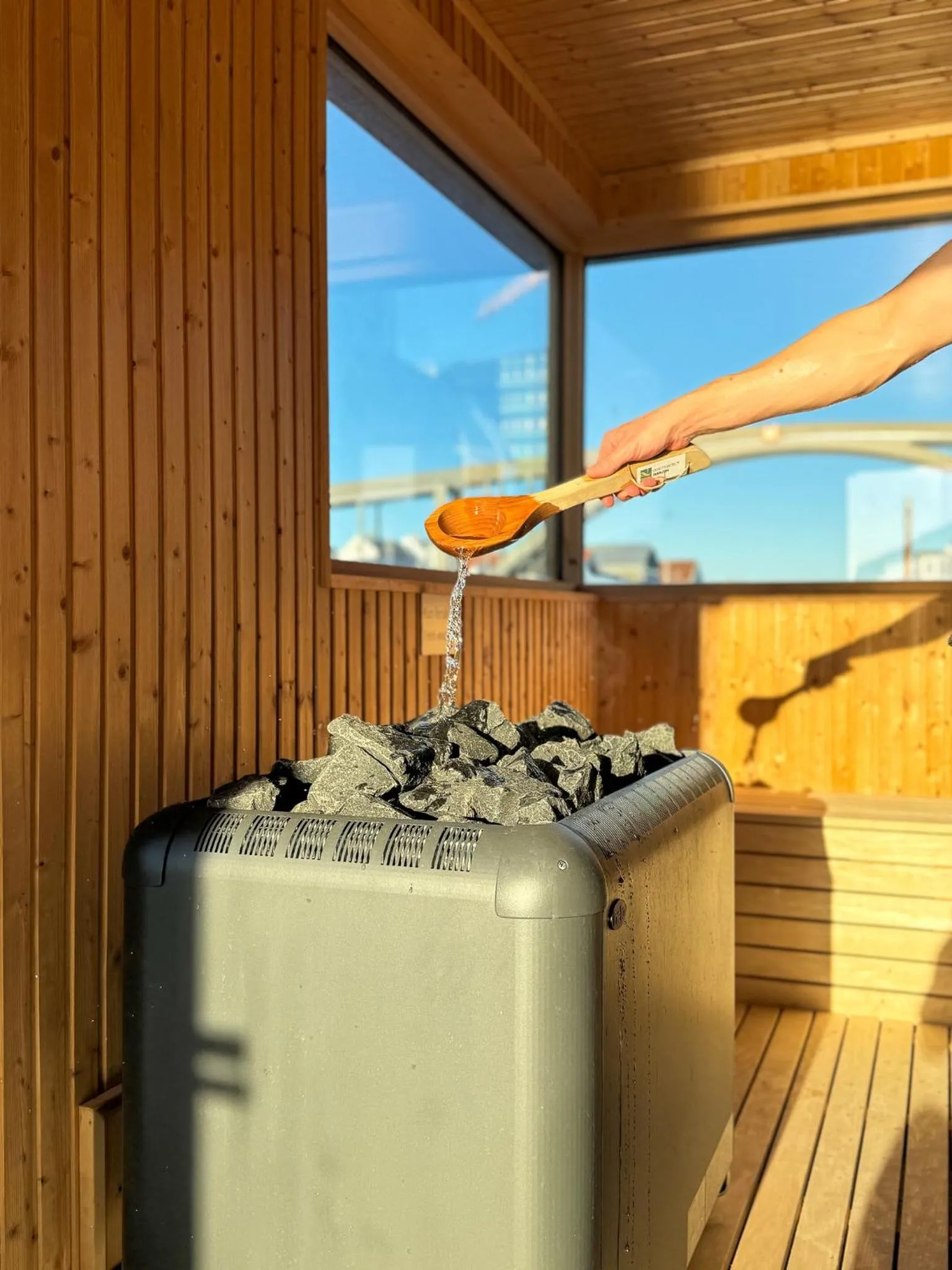 Sauna in Quality Hotel Maritim