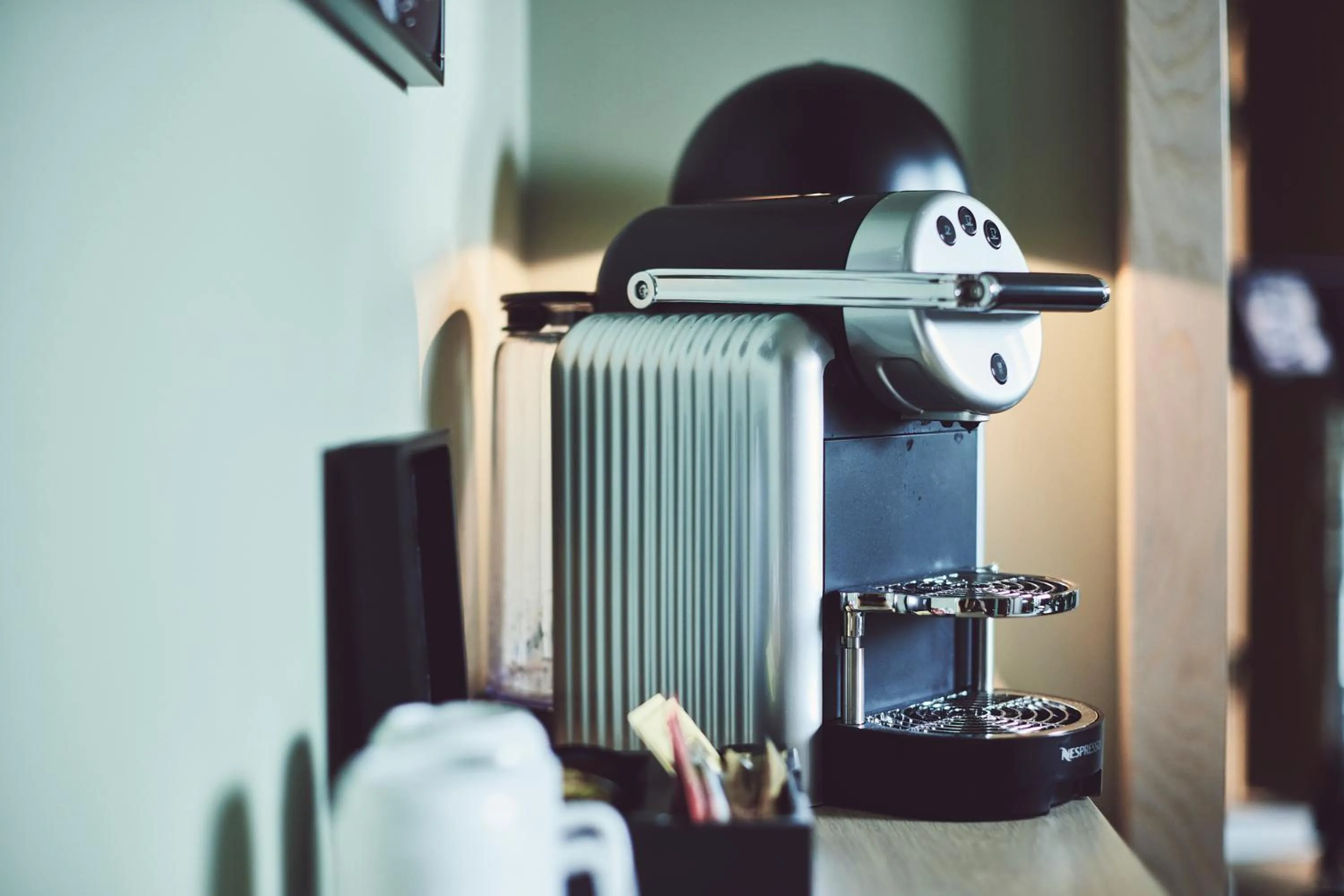 Coffee/tea facilities in Quality Hotel Maritim