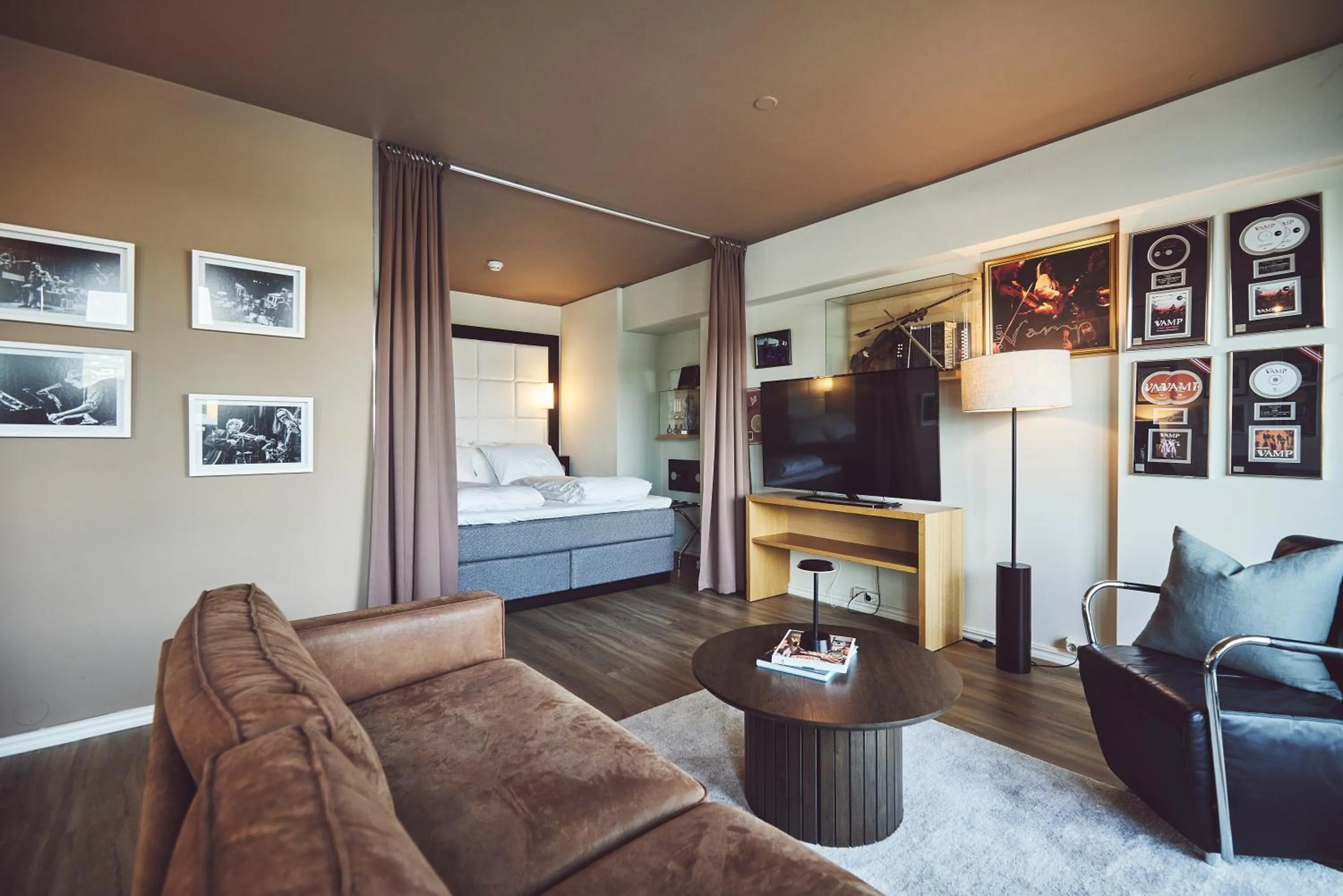 Seating area in Quality Hotel Maritim