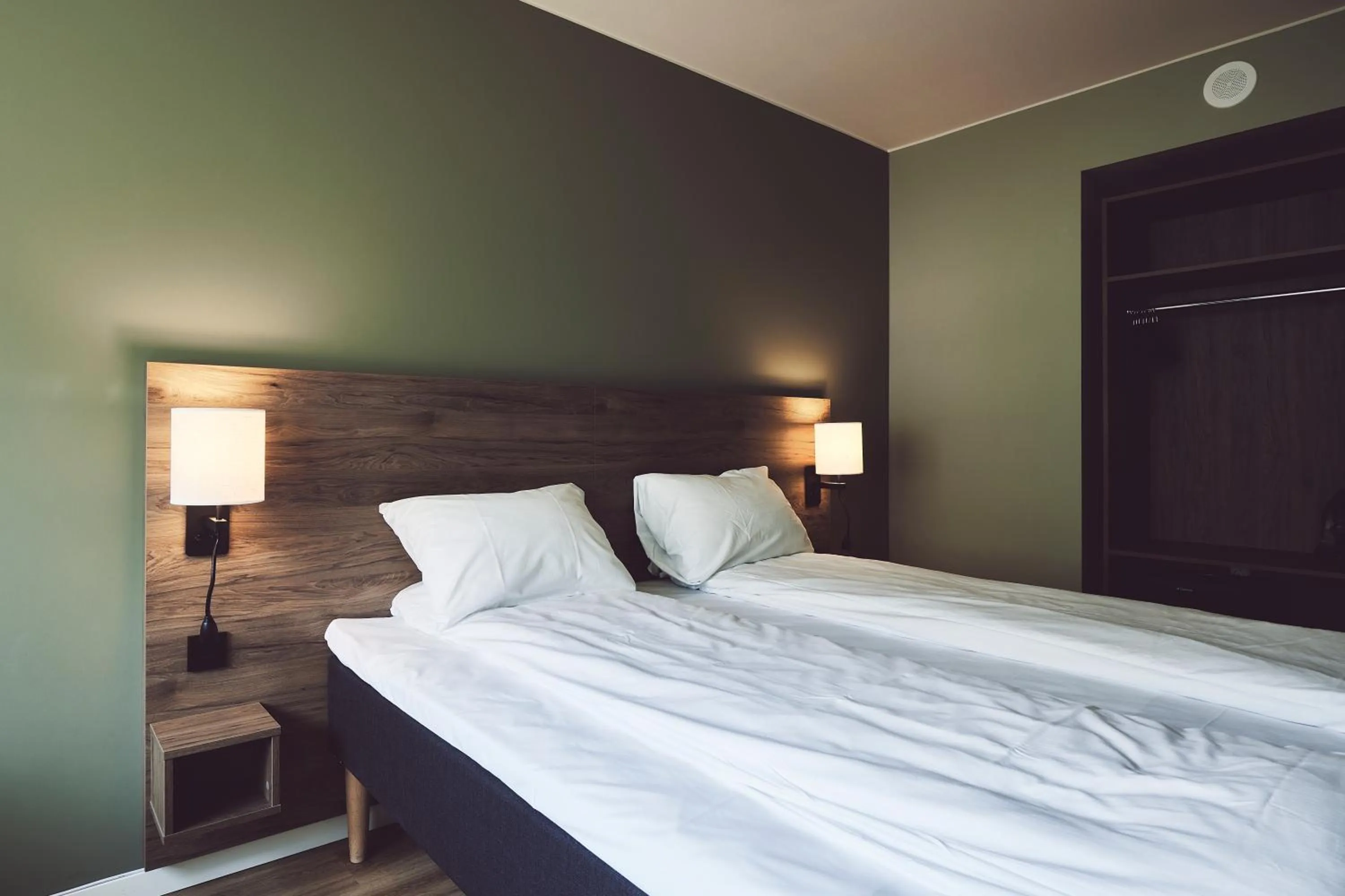 Bed in Quality Hotel Maritim