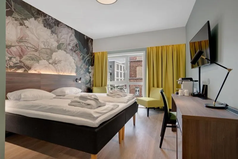 Bed in Thon Hotel Saga