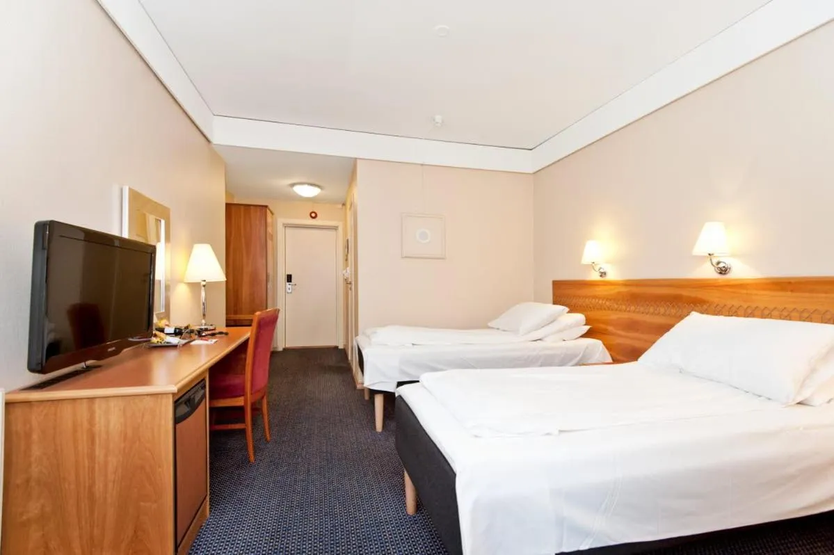 Bed in Thon Partner Hotel Saga