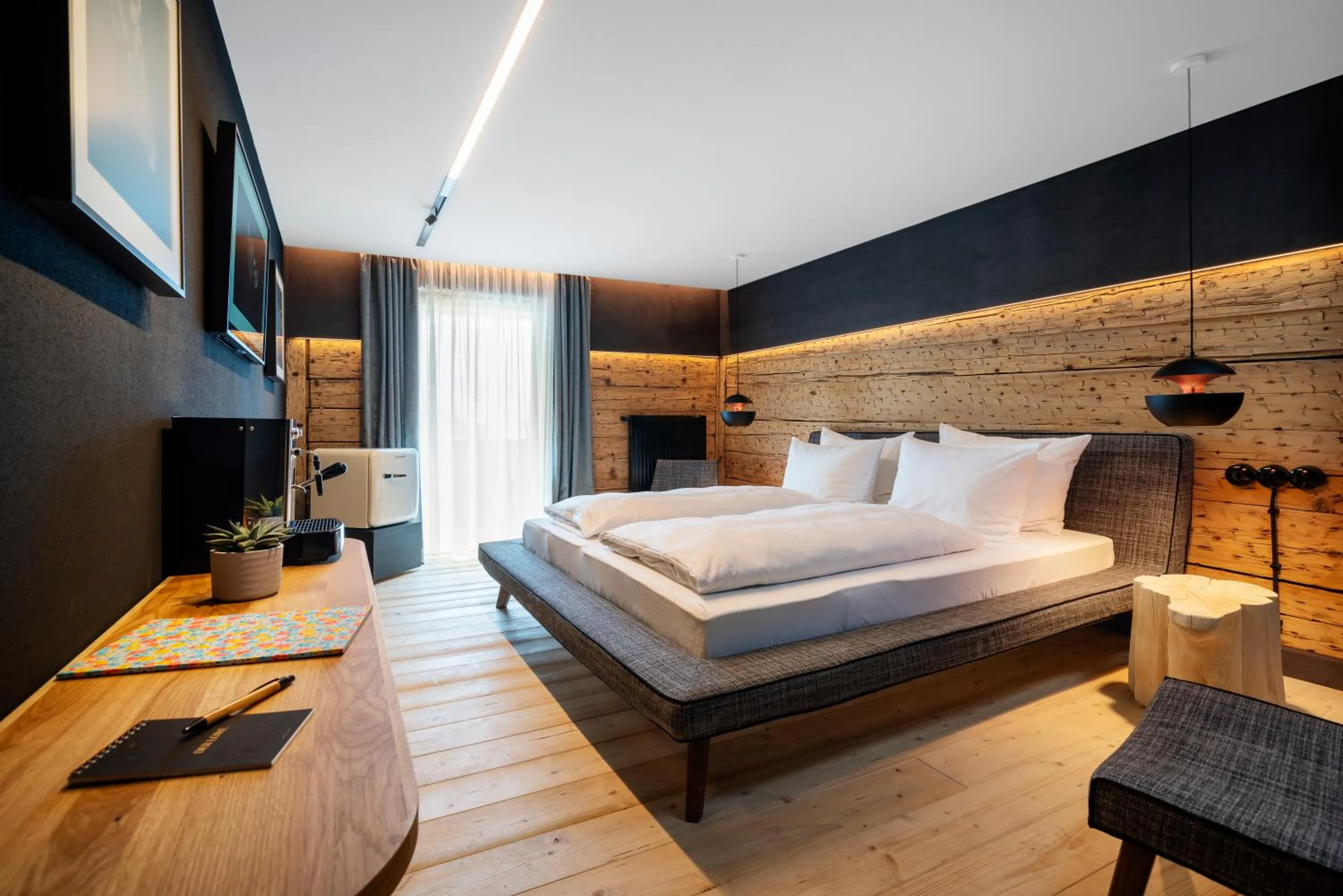 Photo of the whole room, Bed in Der Löwe